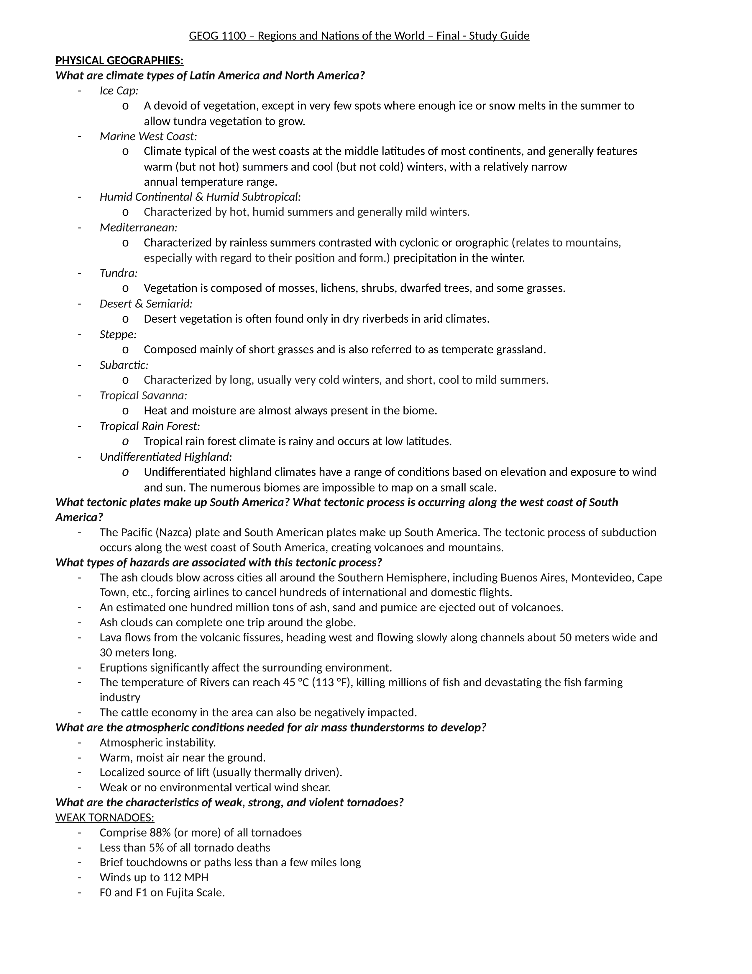 GEOG 1100 - Final Exam Study Guide.docx_d7iifauoiw0_page1