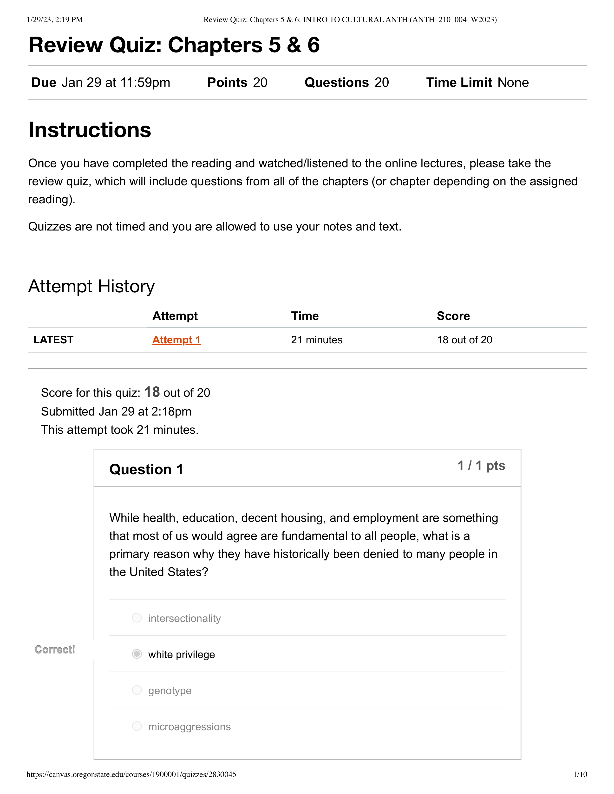 Review Quiz_ Chapters 5 & 6_ INTRO TO CULTURAL ANTH (ANTH_210_004_W2023).pdf_d7k9xryhb7e_page1