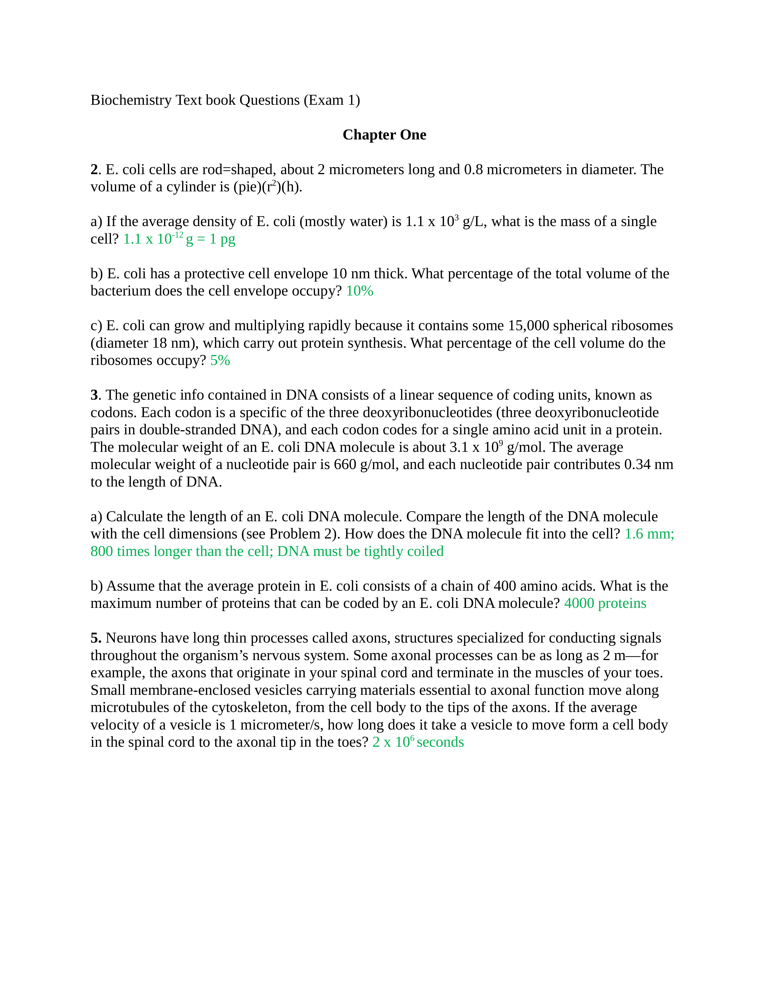 Biochem Exam 1 book questions.docx_d7nddjp2kie_page1