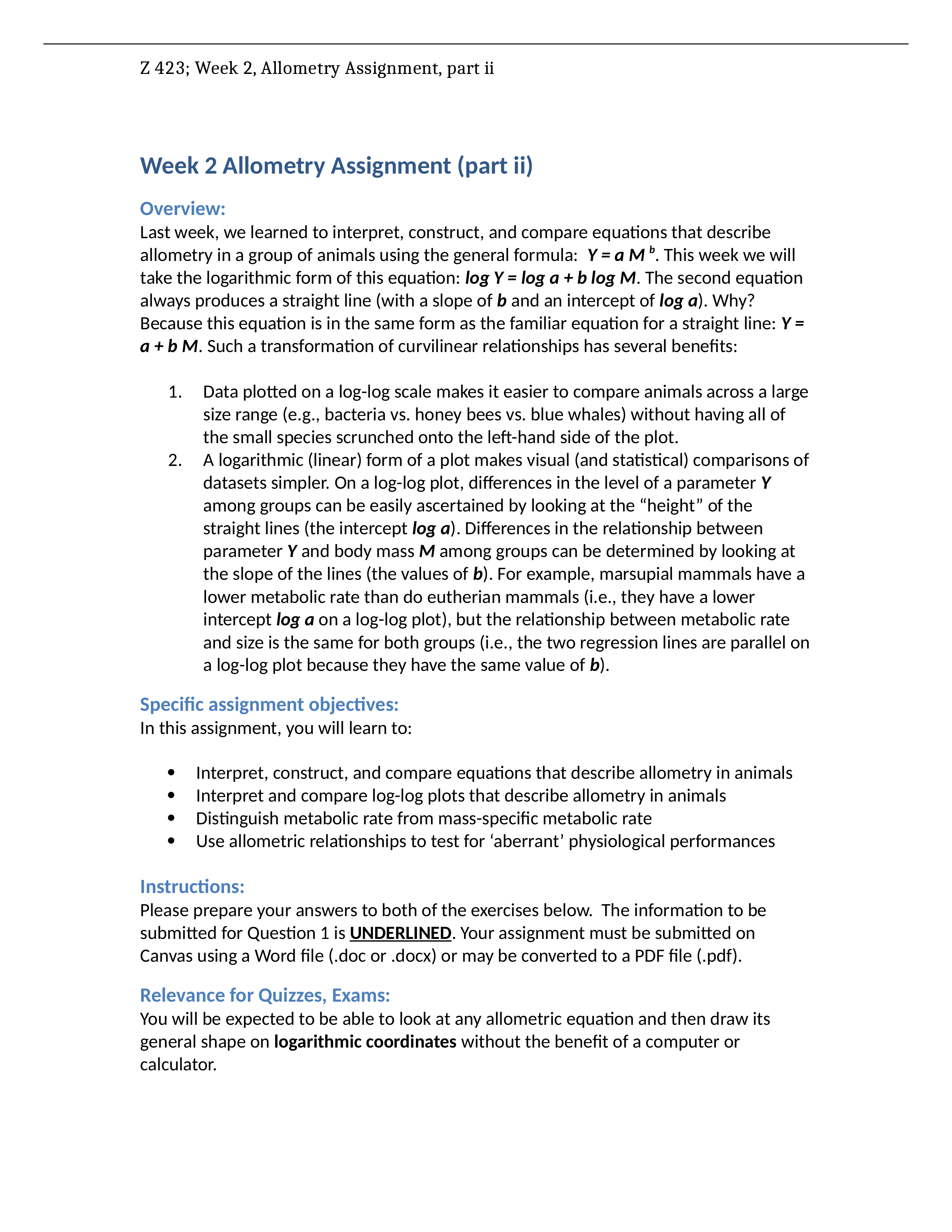 Week 2 Allometry Assignment.docx_d7x5php9c6m_page1