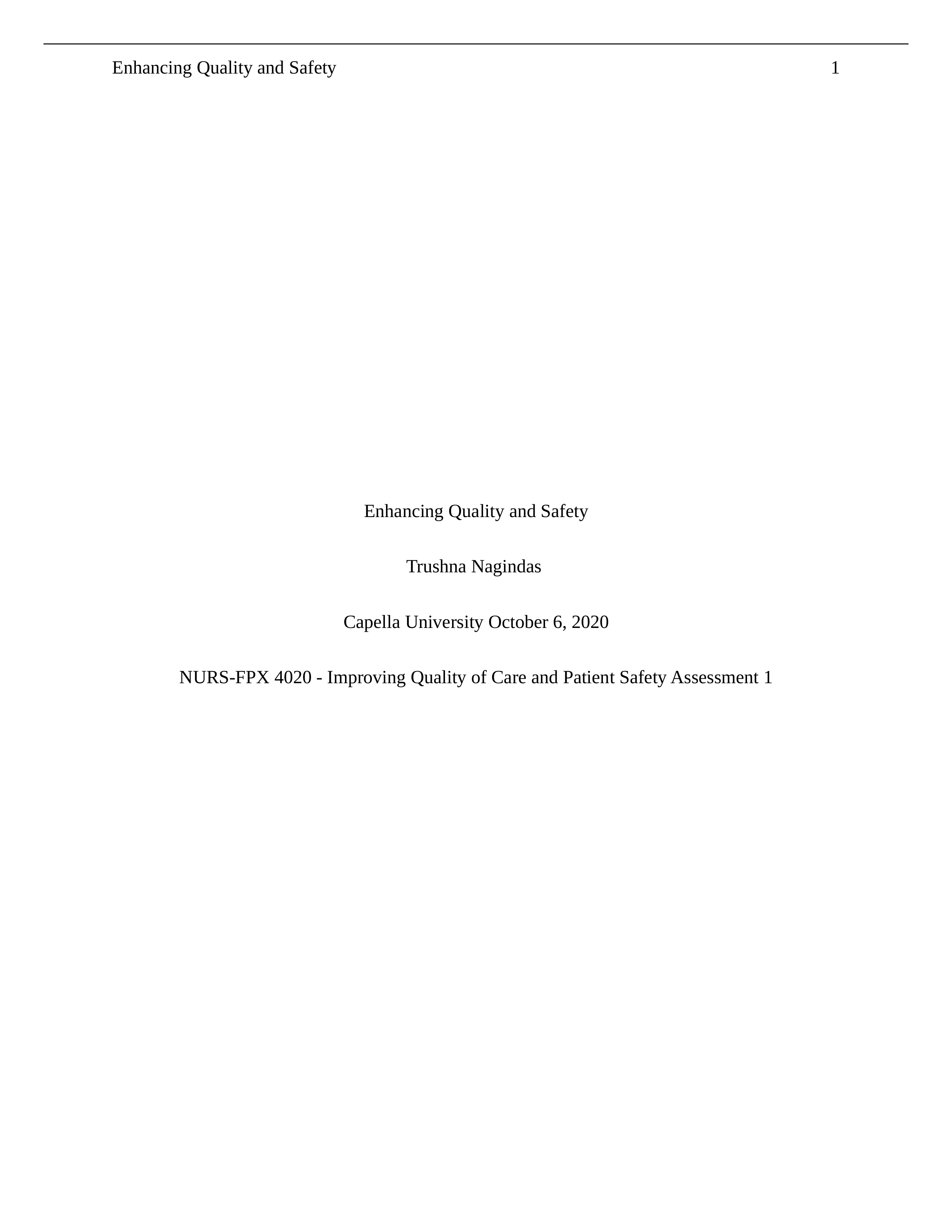 NURS-FPX 4020 - Improving Quality of Care and Patient Safety Assessment 1.docx_d8216054ohj_page1