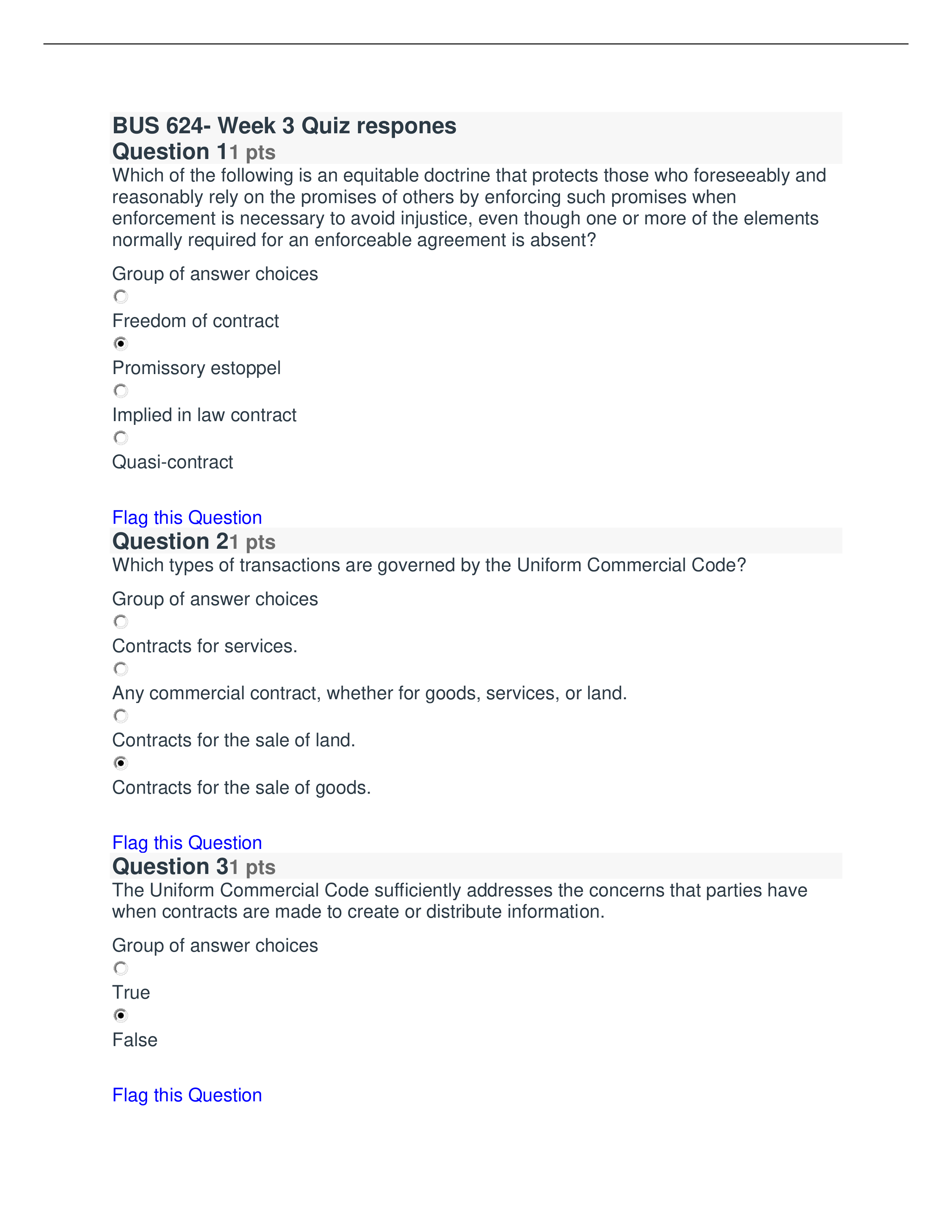 BUS 624- week 3 quiz responses.pdf_d888xl92wh0_page1