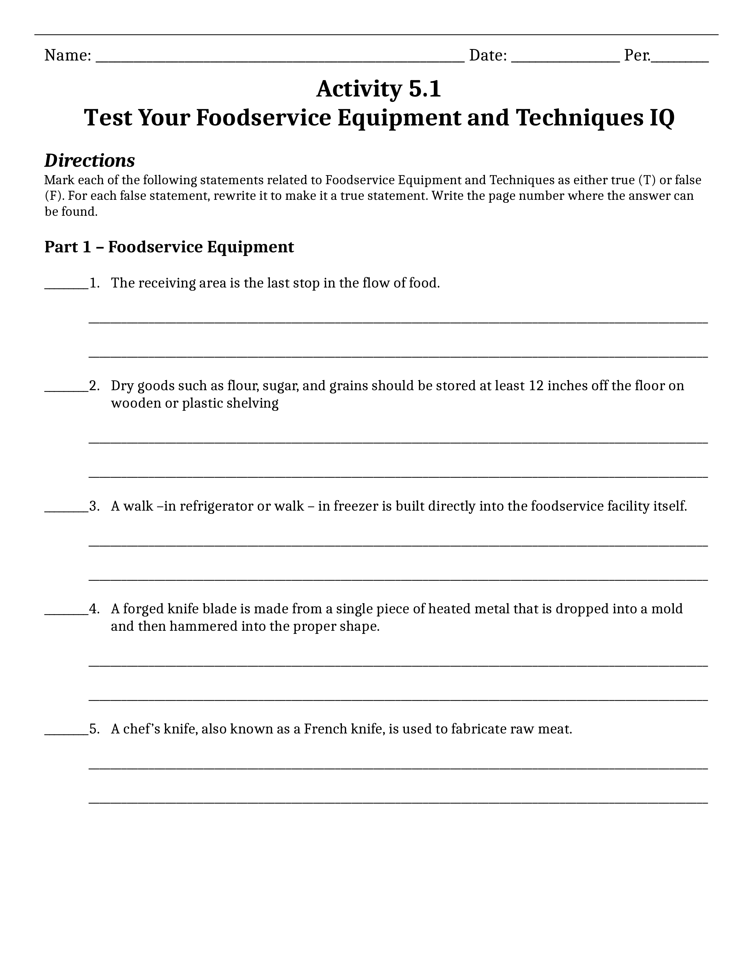 Activity 5.1 Test Your Foodservice Equipment and Techniques IQ.docx_d8cbyeyg8xm_page1