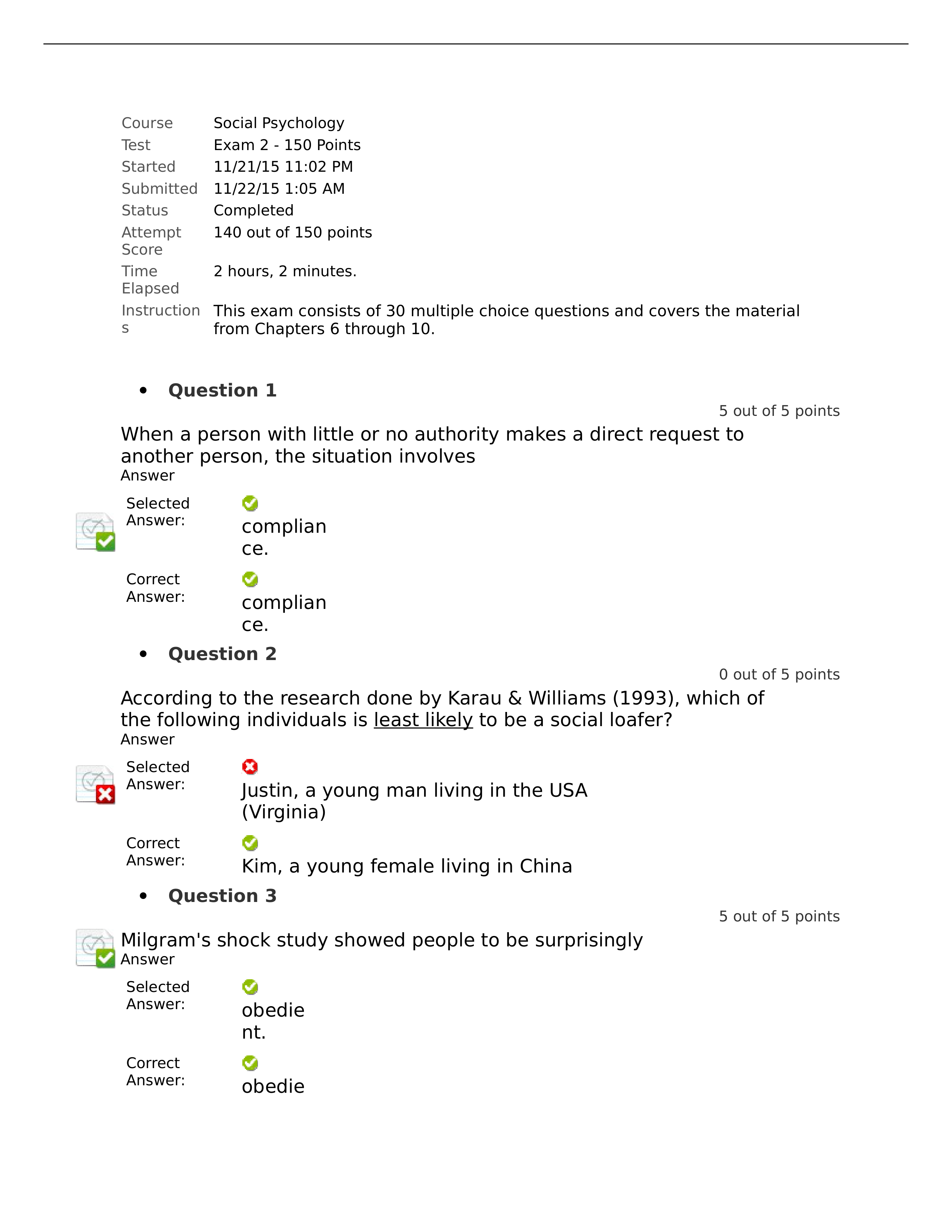 Social Psychology - PSY110 - Exam 2_d8rz2fi4vcj_page1