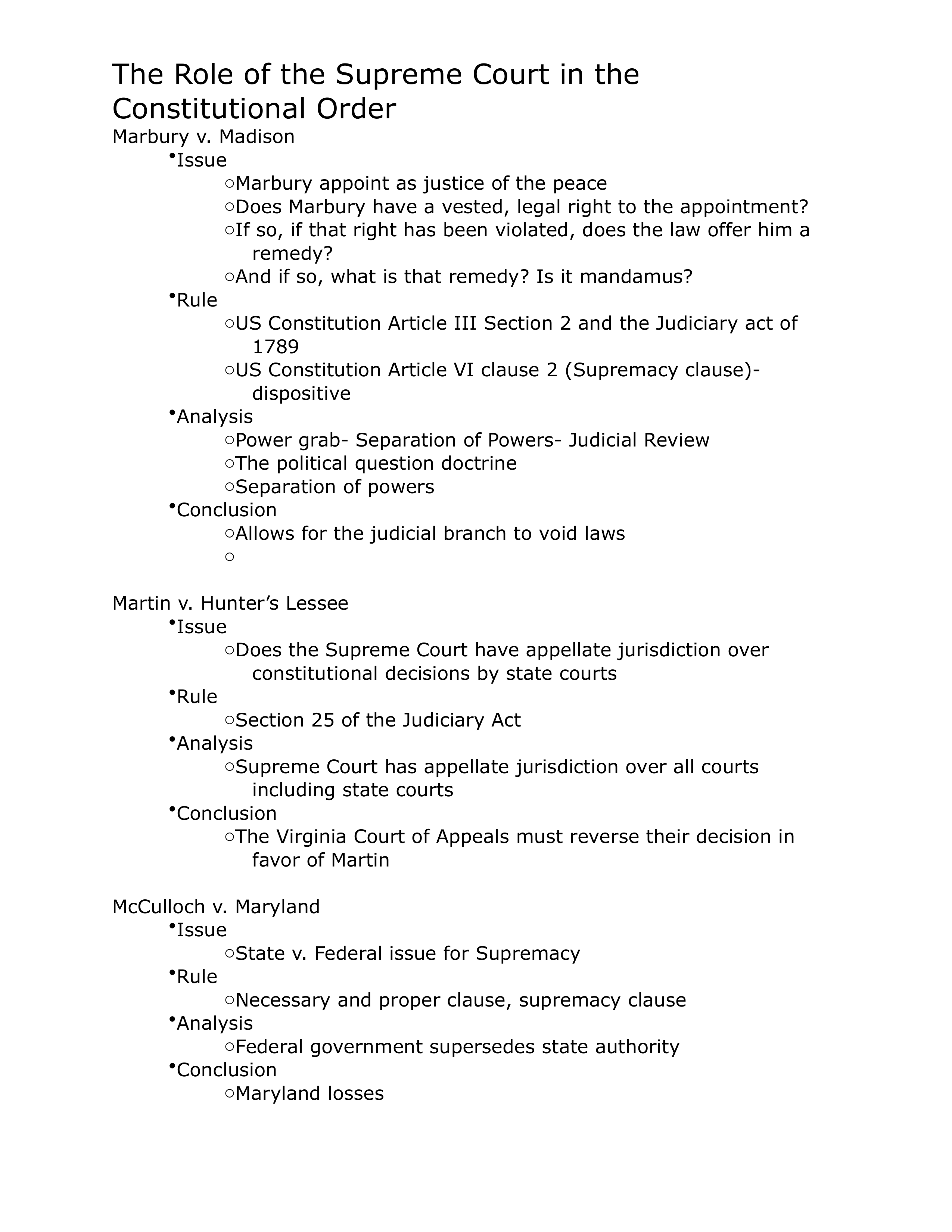 The Role of the Supreme Court in the Constitutional Order Notes_d8xcyacnxec_page1