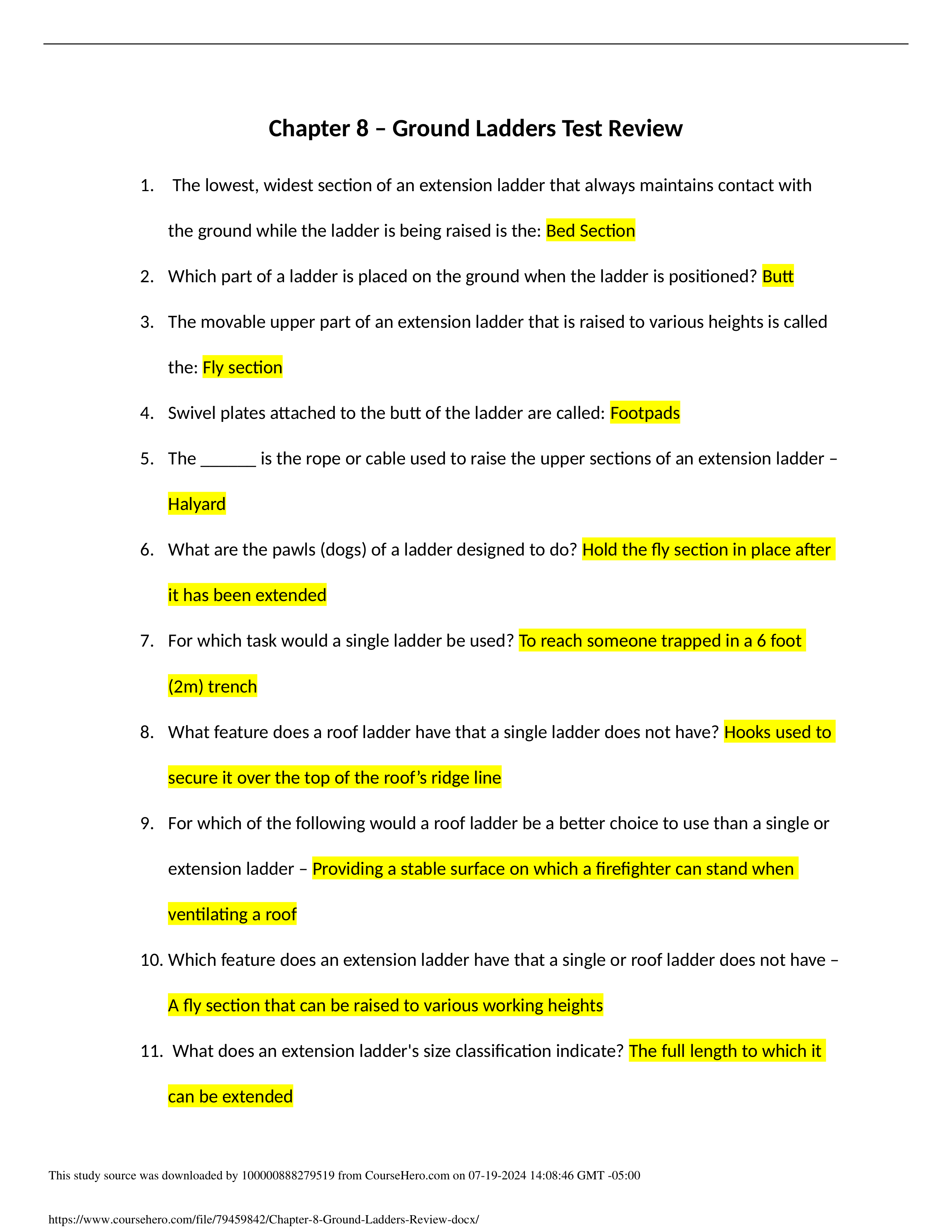 Chapter 8 Ground Ladders Review .docx_d8xgeb17rlx_page1