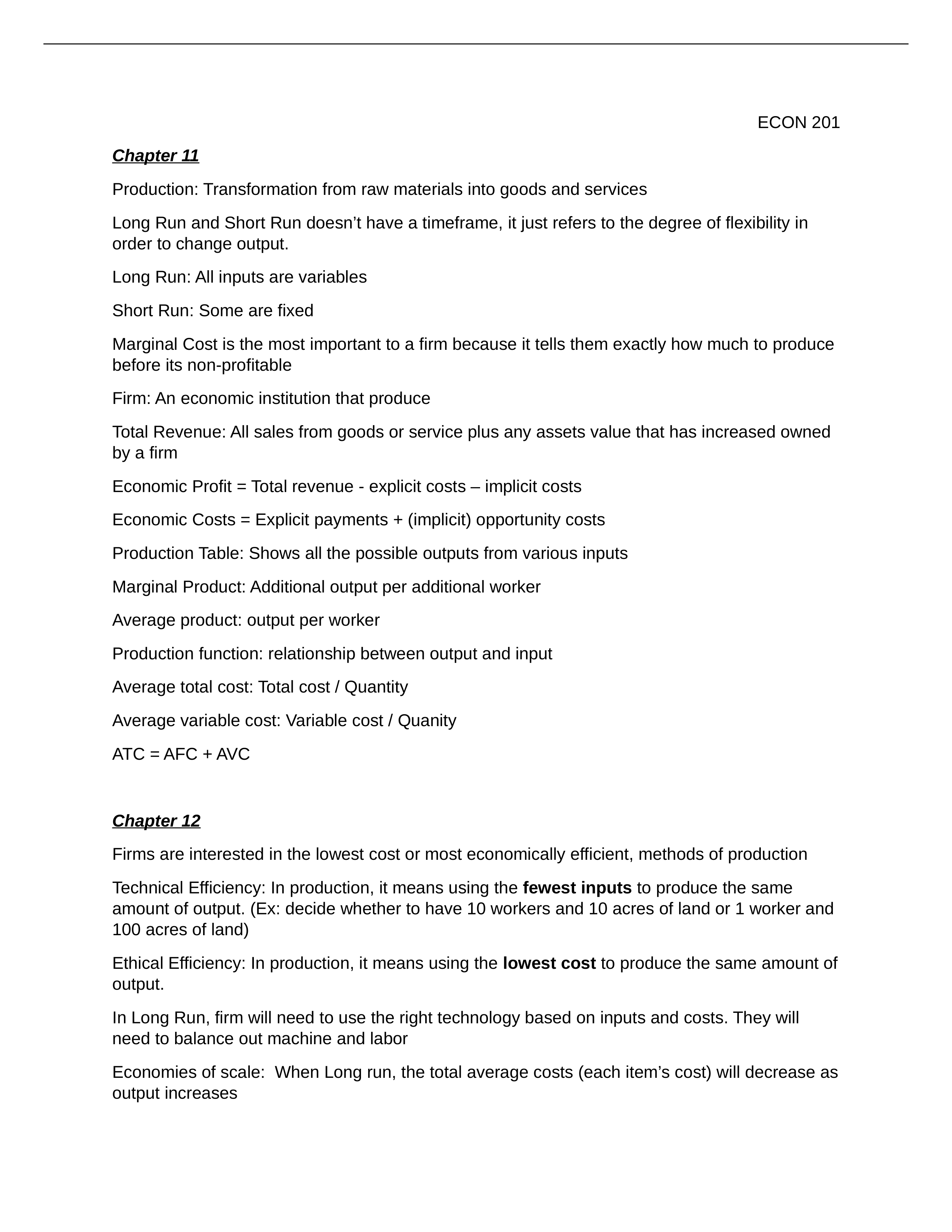 ECON 201 Notes on Chapter 12, 13, 14_d93mq777a3b_page1