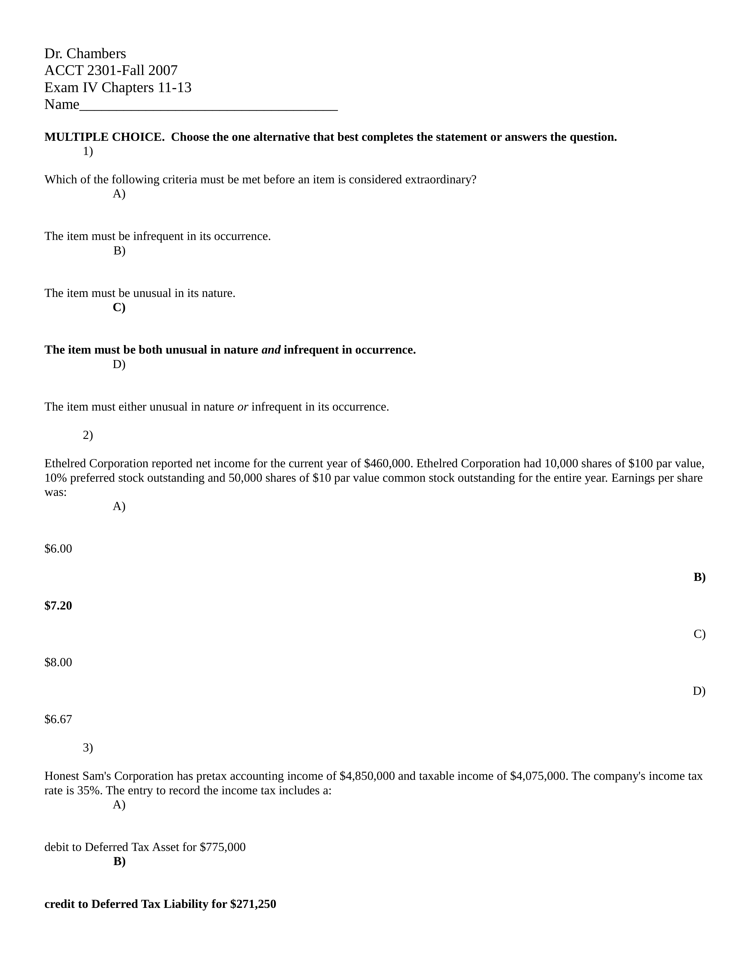 ACCT 2301-Test IV-Chambers-Fall 2007.doc_d93p2lclnt8_page1