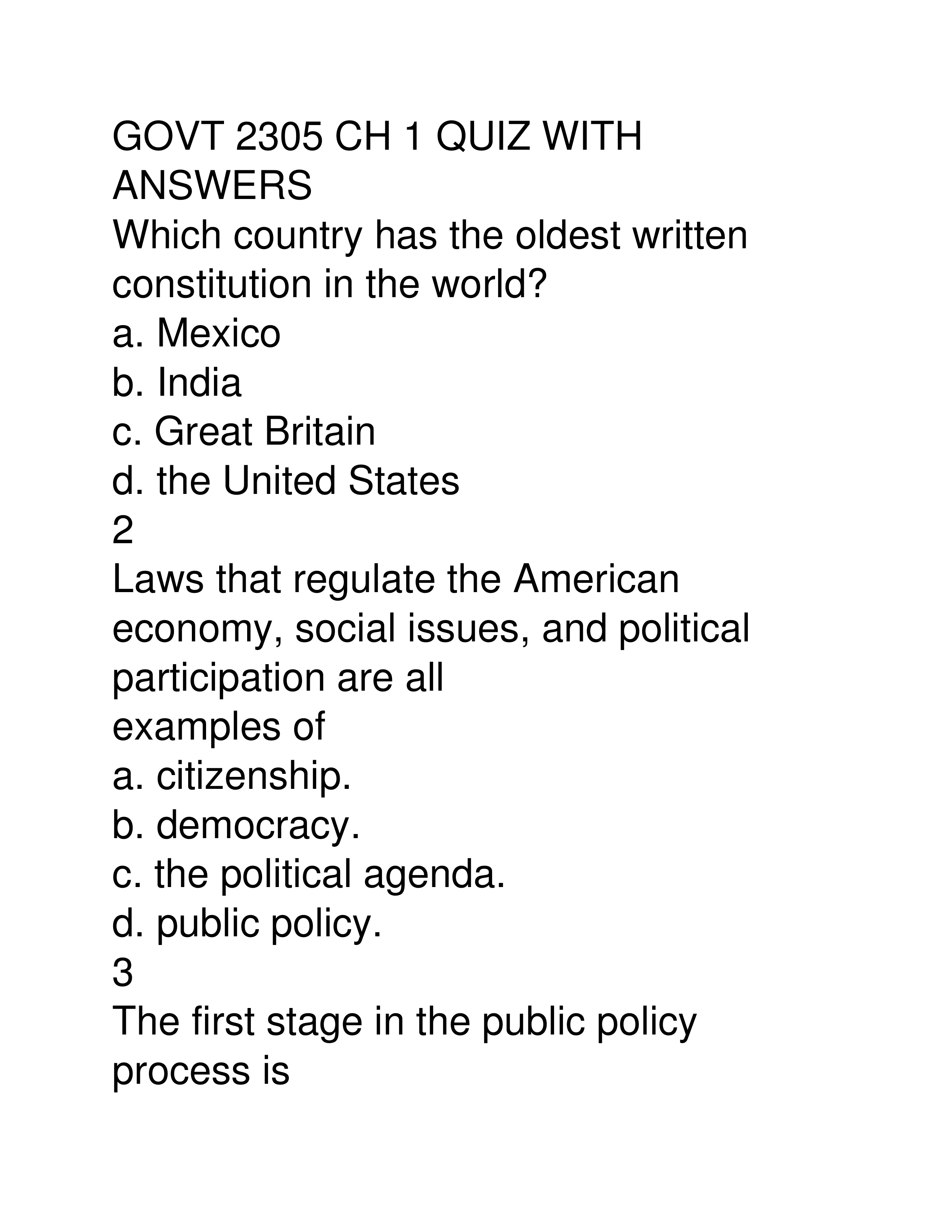 GOVT 2305 CH 1 QUIZ WITH ANSWERS.docx_d9fmg2t0amg_page1