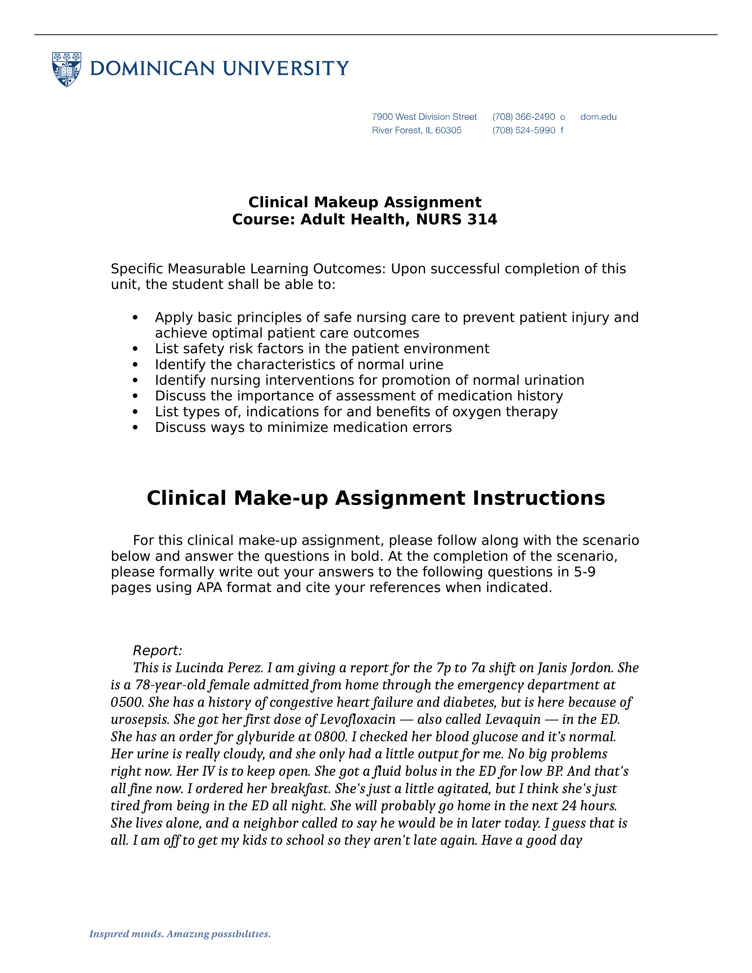 FINISHED Clinical Make Up Assignment ATI Real Life Scenario.docx_d9kxokgu8et_page1