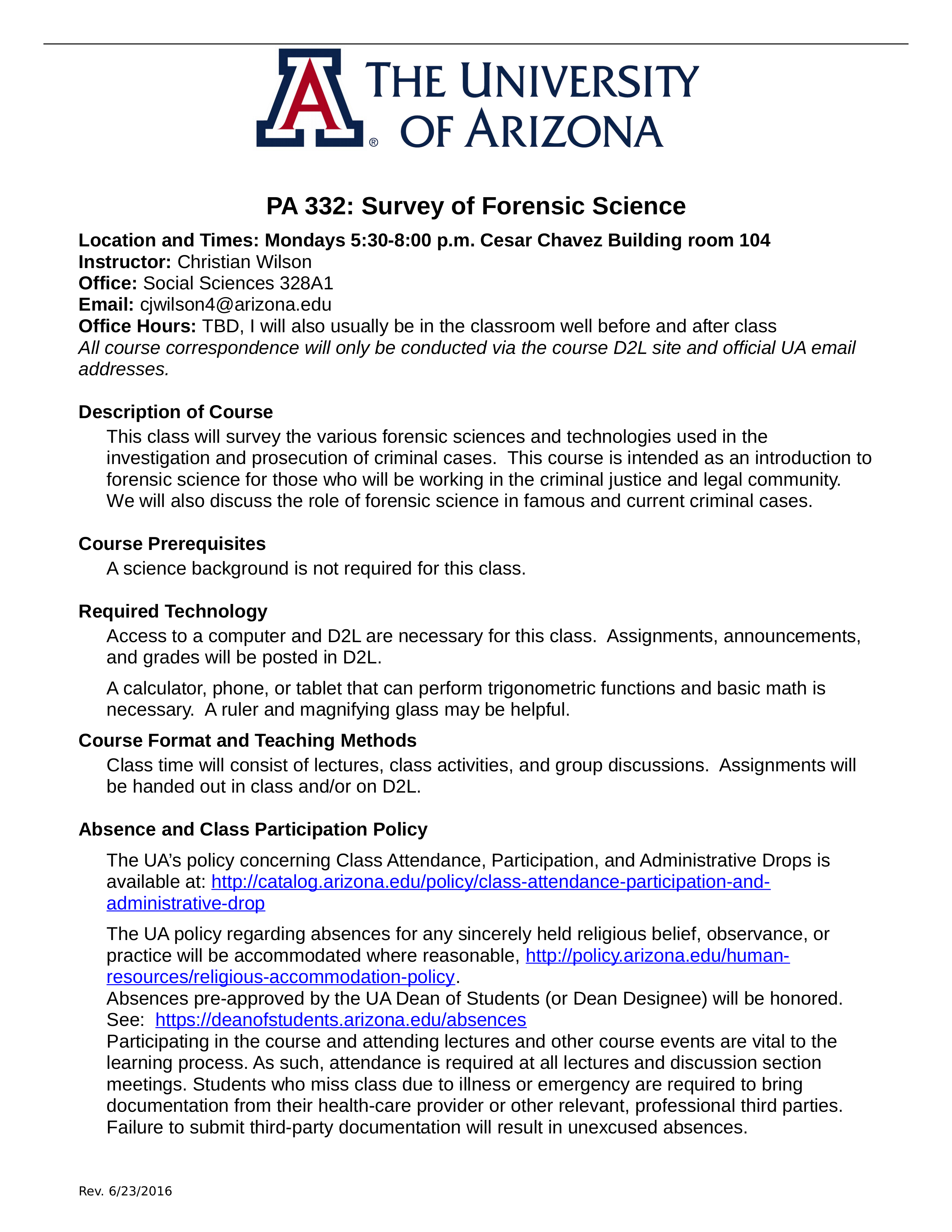 Survey of Forensic Science Syllabus (1).doc_d9mz9xrpoj9_page1