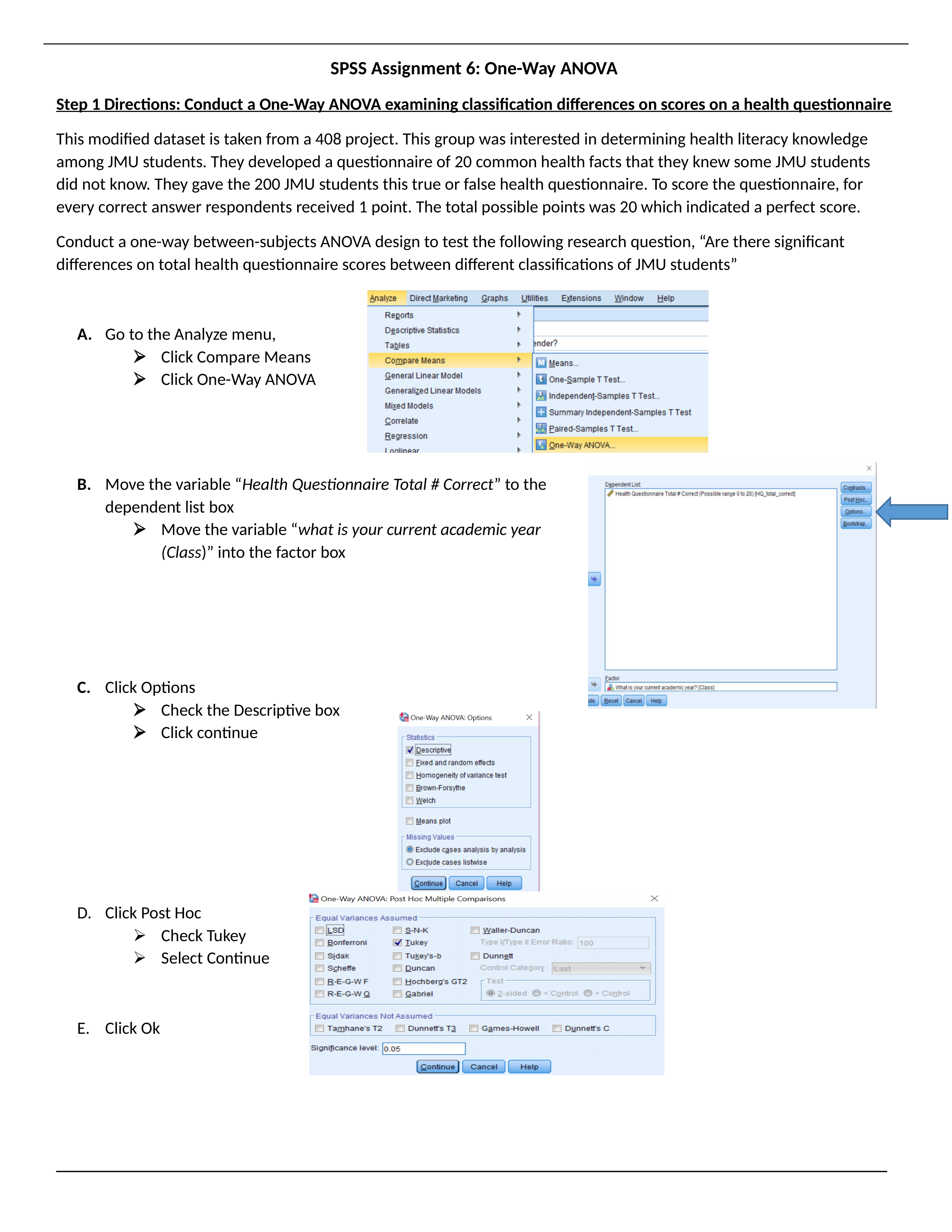 SPSS Assignment 6 One Way ANOVA updated.docx_d9o8tpyp02r_page1