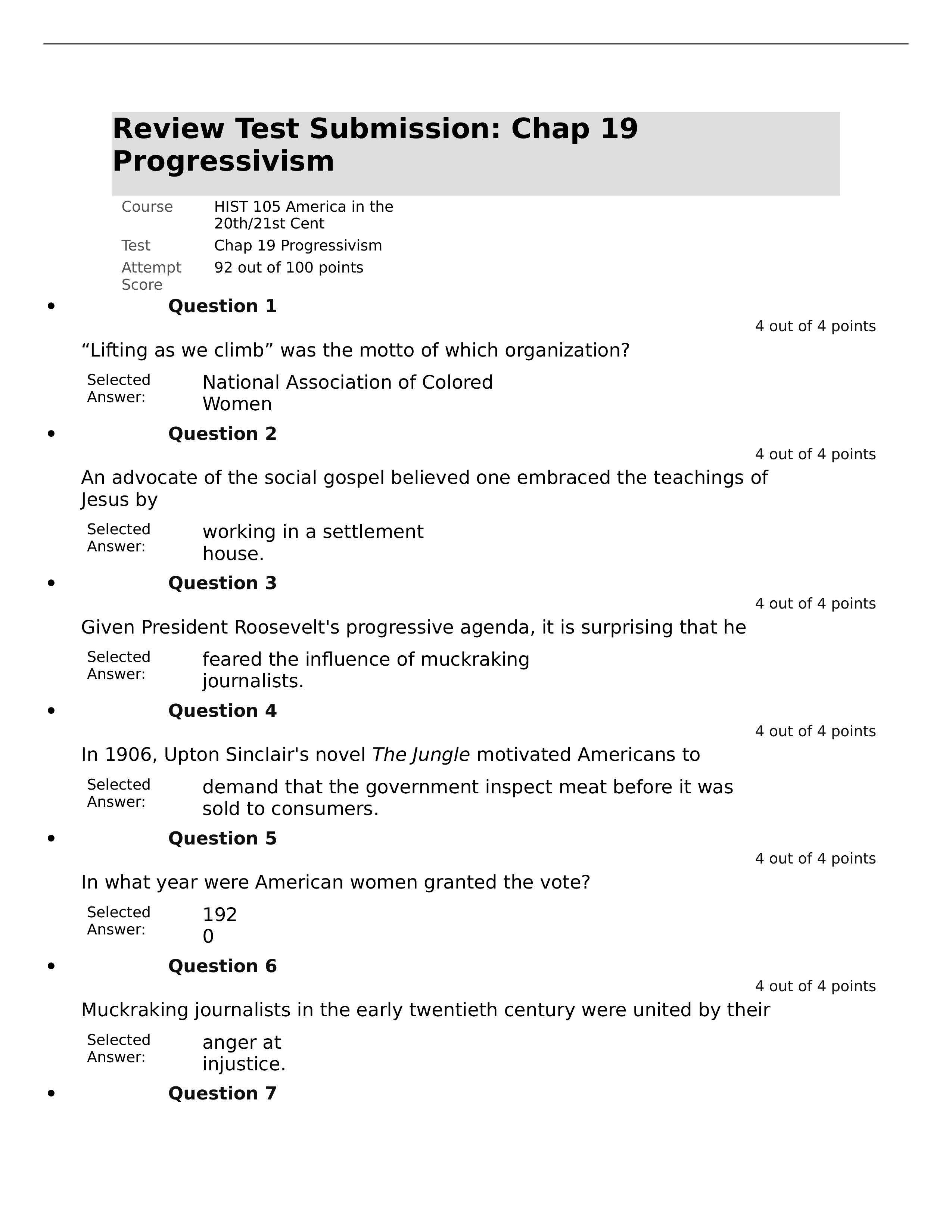 History 105 Chap 19 Progressivism  exam_dadnkhdt9fx_page1