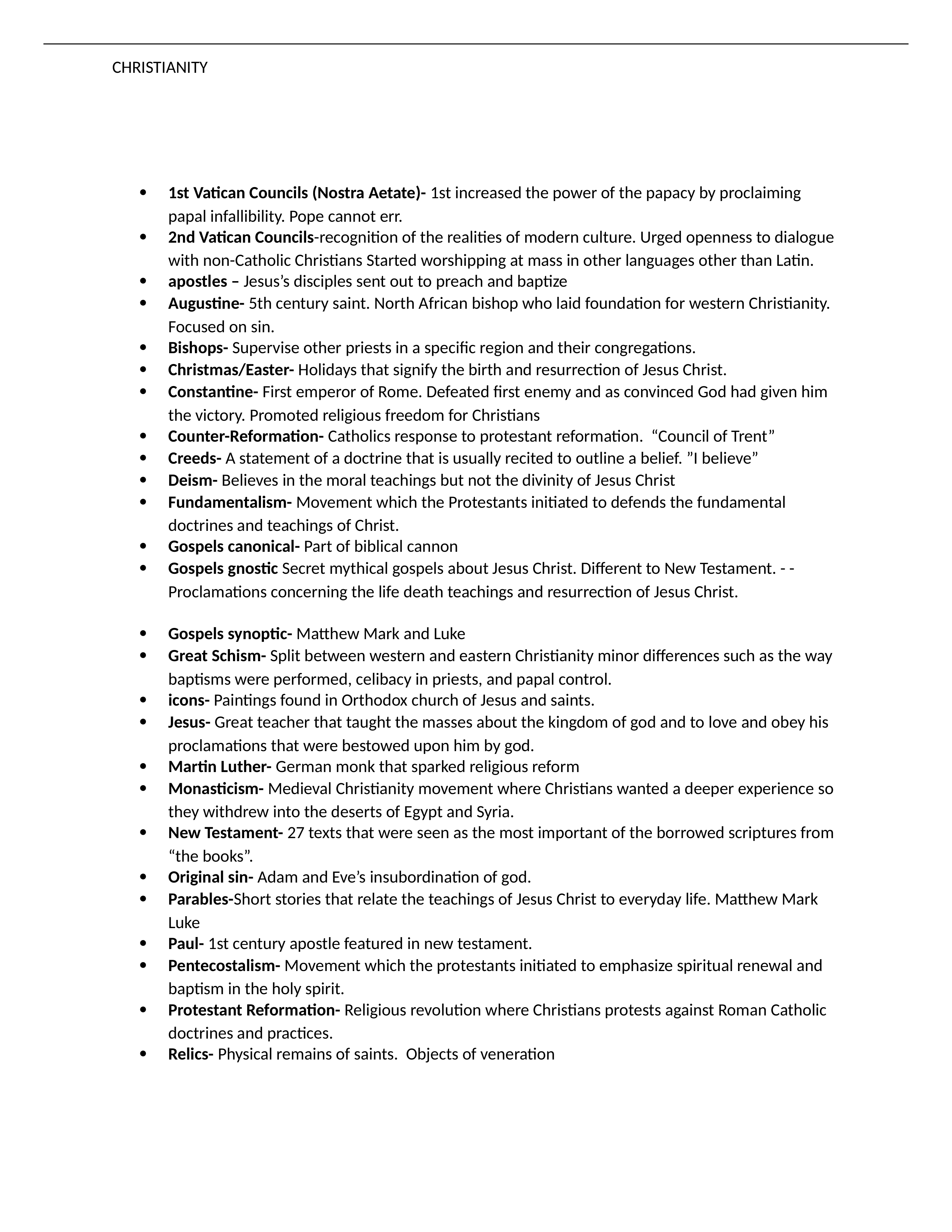 CHRISTIANITY COMPLETE STUDY GUIDE.docx_daforal9k7o_page1