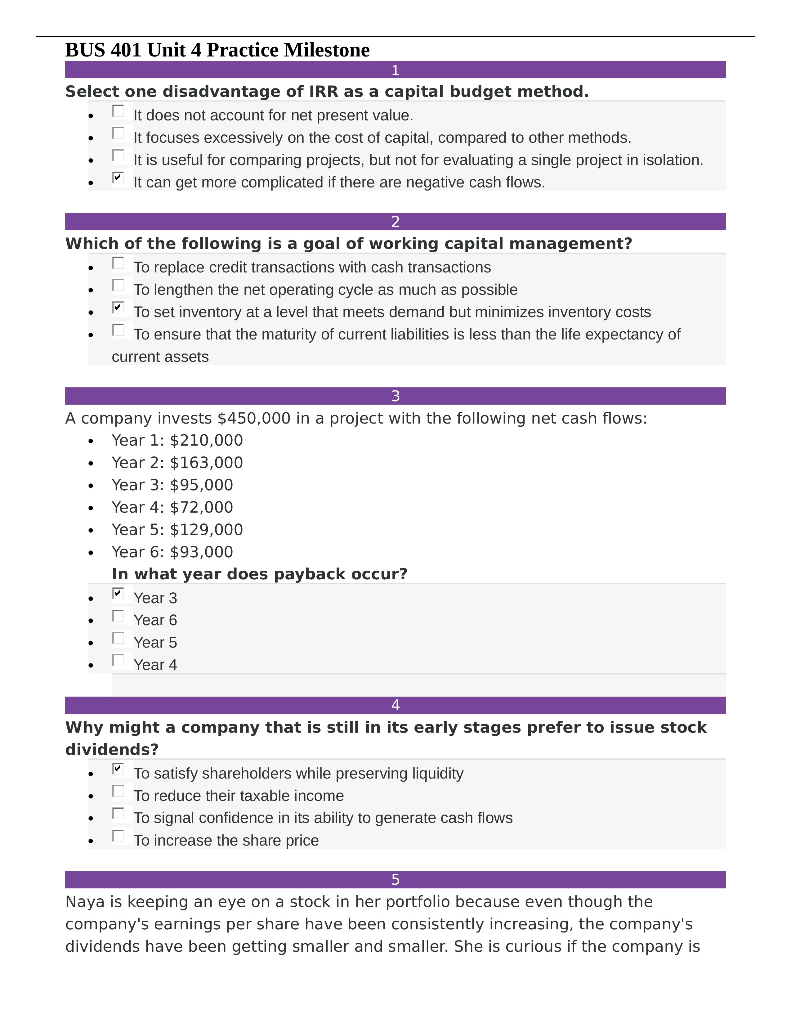 BUS 401 Unit 4 Practice Milestone.docx_dar75hm59gp_page1