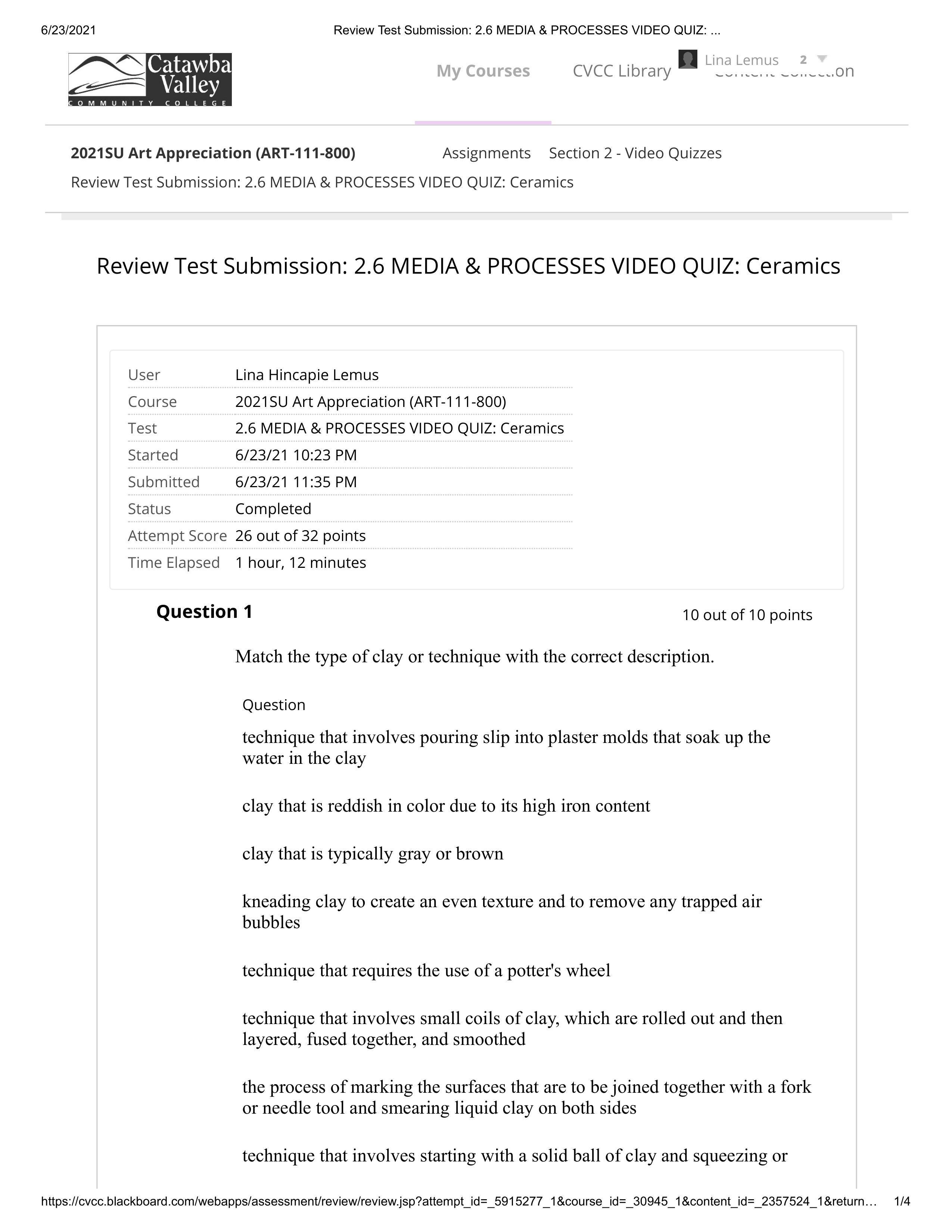 Review Test Submission_ 2.6 MEDIA & PROCESSES VIDEO QUIZ_ .._.pdf_dav7tkixa3w_page1