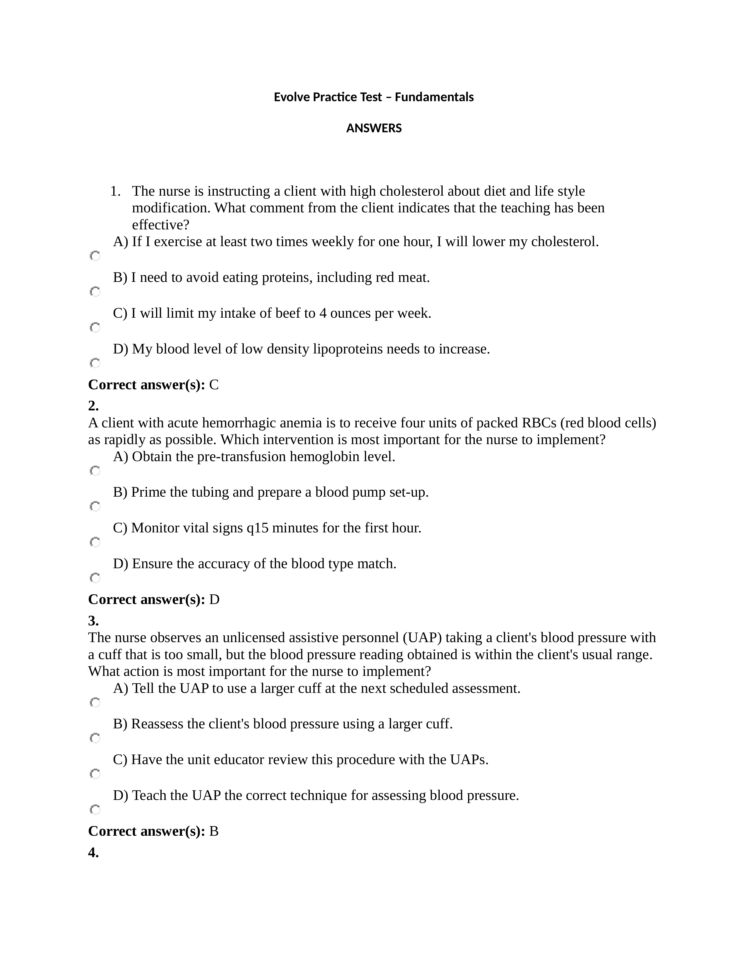 N3260 Evolve Fundamentals Practice Exam 2 ANSWERS docx_db1katqq305_page1