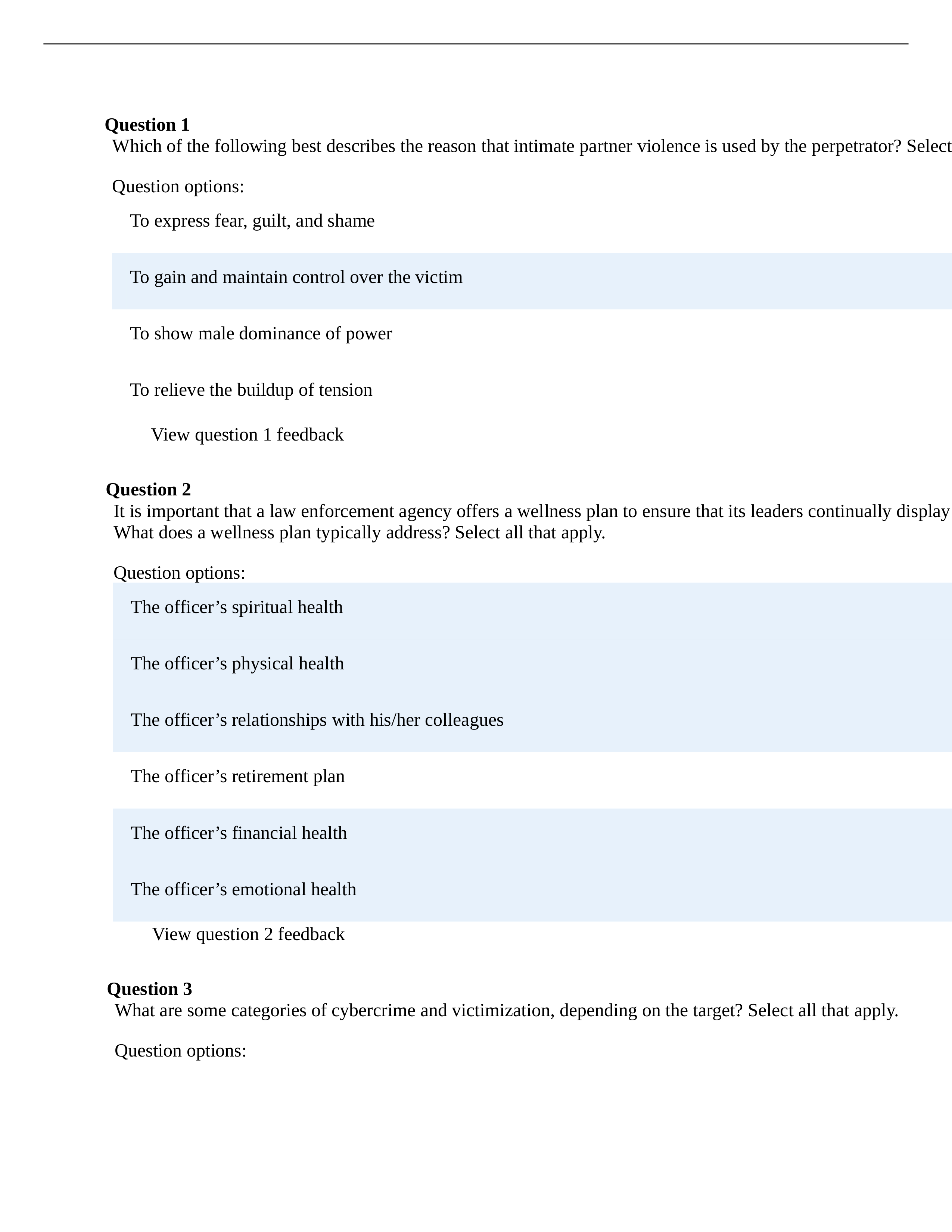 CJ 315 Module Four Check your knowledge quiz.docx_dbbb5fu5p34_page1