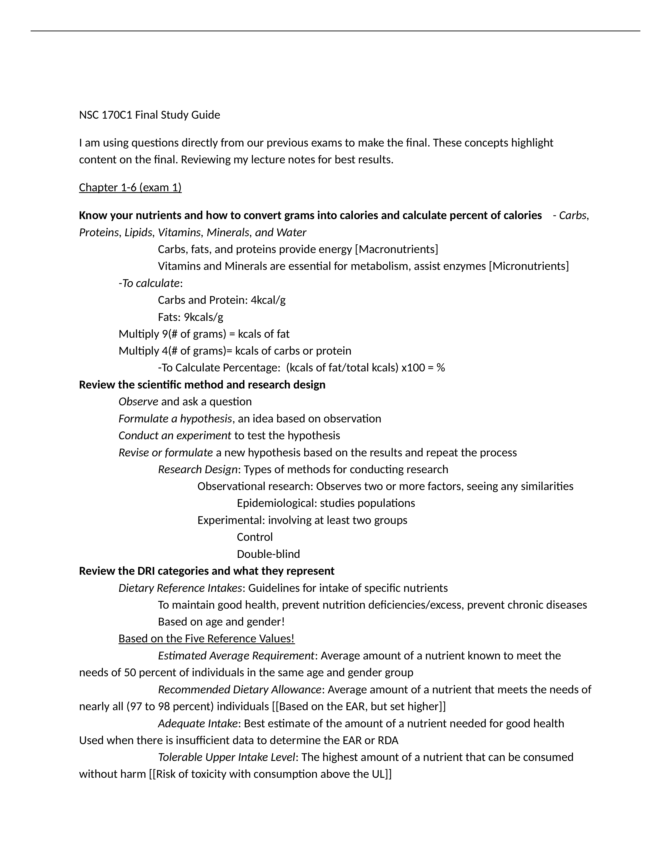 NSC 170C1 Final Study Guide_dbd76dhw44n_page1