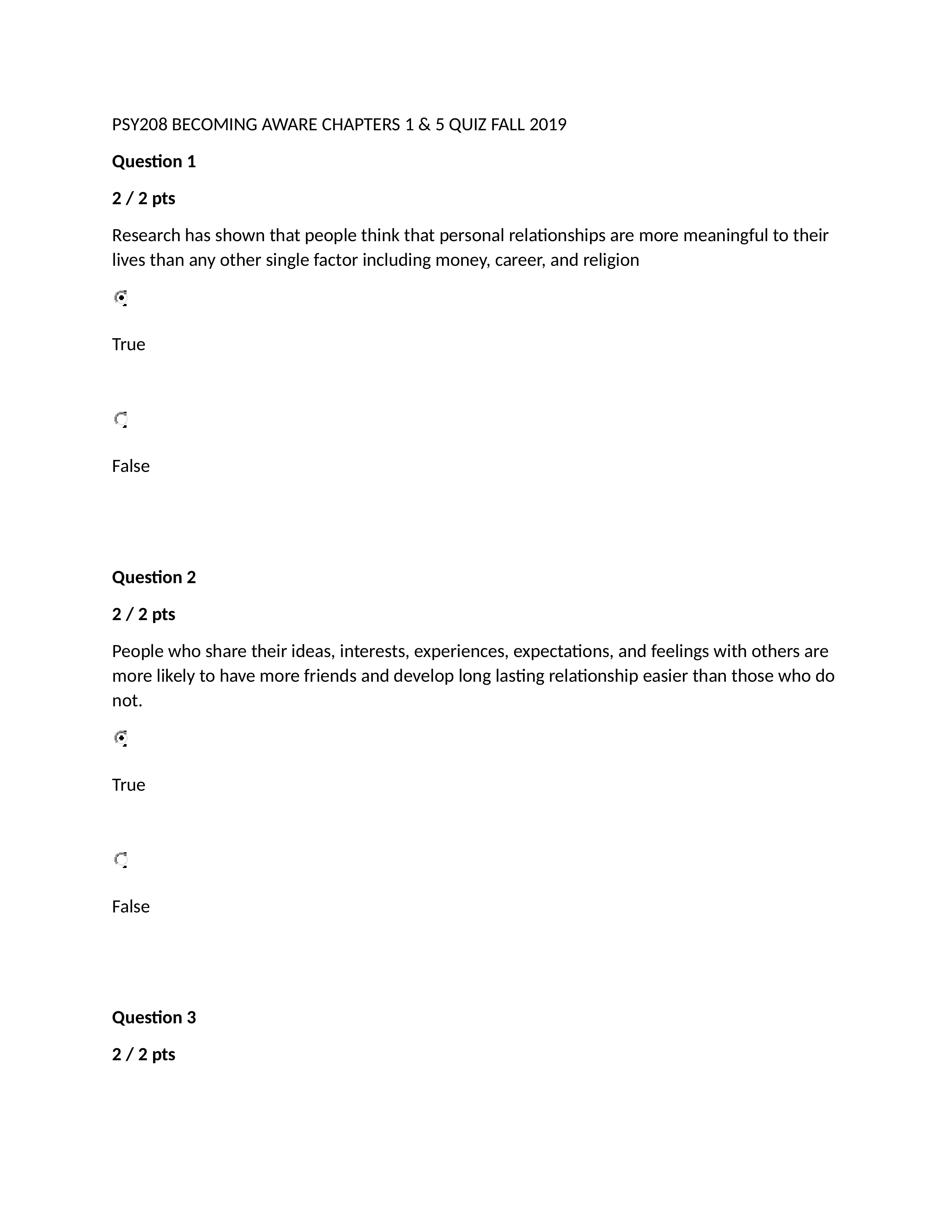 PSY208 CHAPTERS 1 & 5 QUIZ BECOMING AWARE FALL 2019.docx_dbgq3k8k8bg_page1