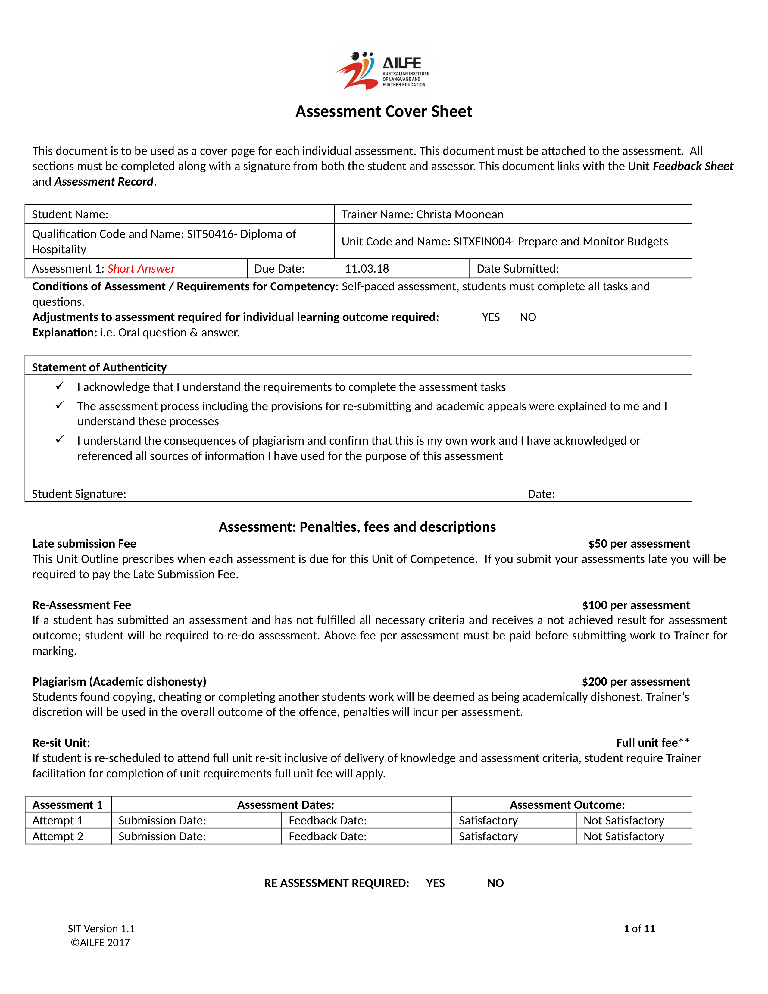 SITXFIN004 Assessment 1 -Short Answers 1-.docx_dblfmxfi001_page1