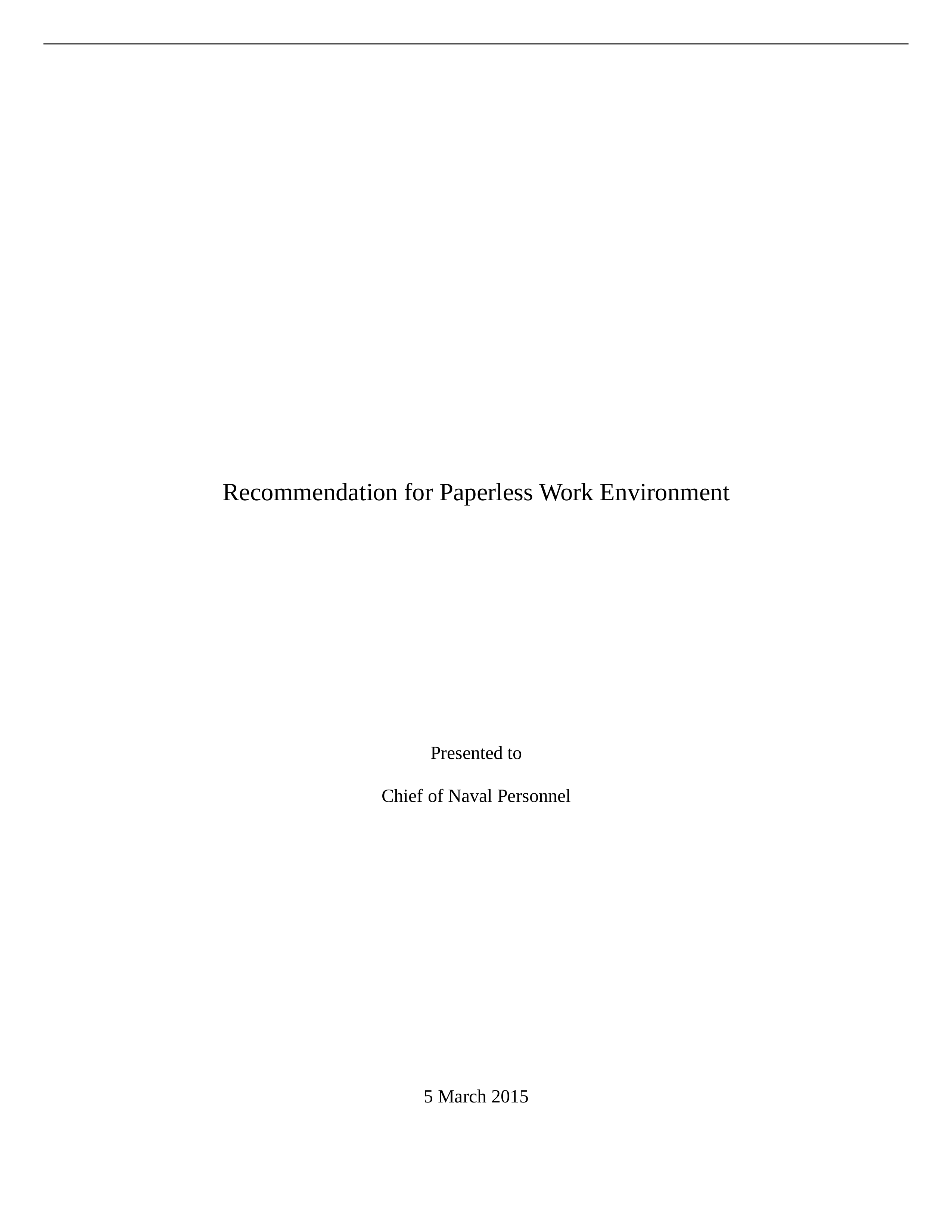 Week 8_Recommendation for Paperless Work Environment_Dennis Hunt.docx_dbnk3892cpj_page1