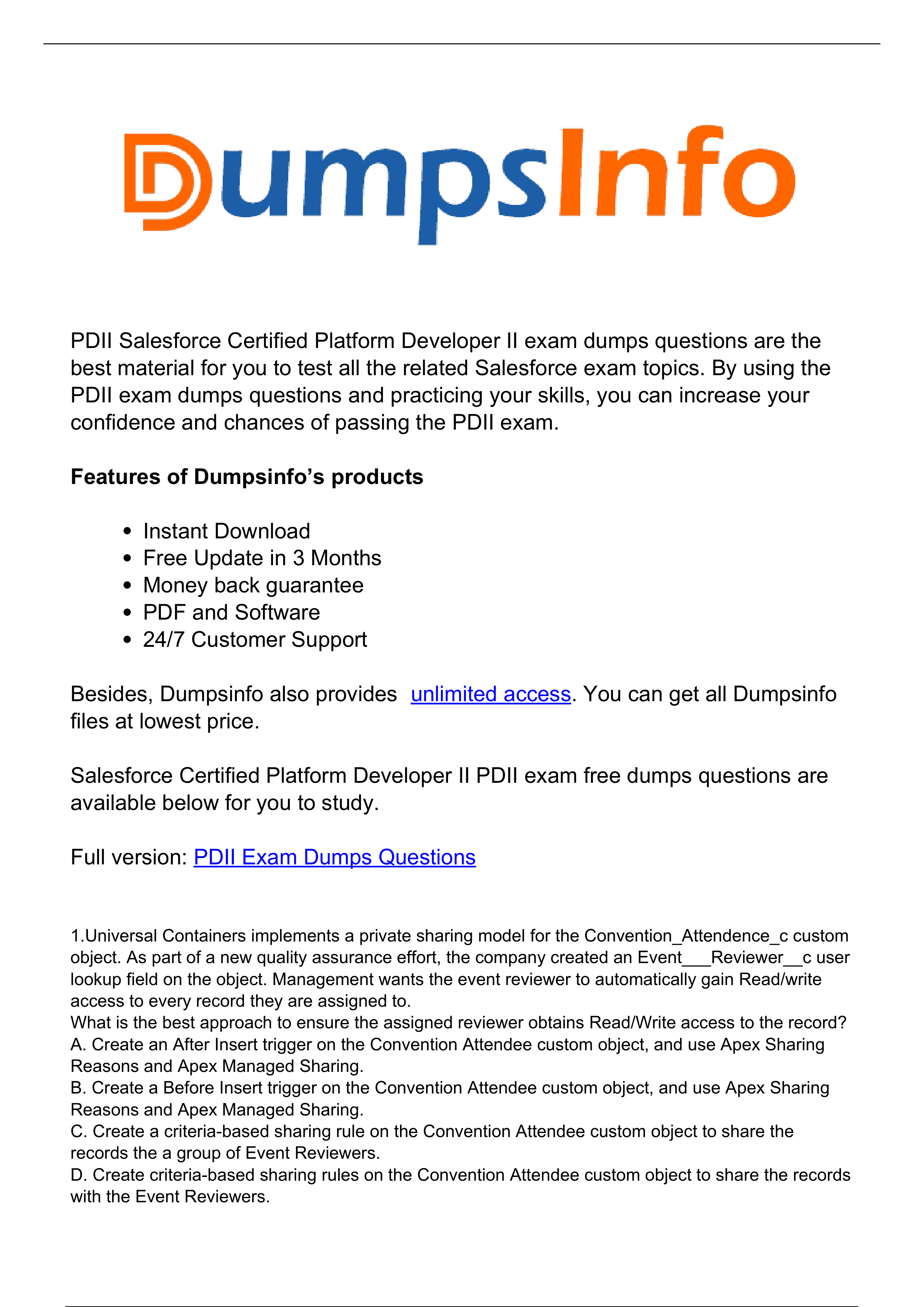 PDII Salesforce Certified Platform Developer II Updated Dumps.pdf_dc4yyuvxg4n_page1