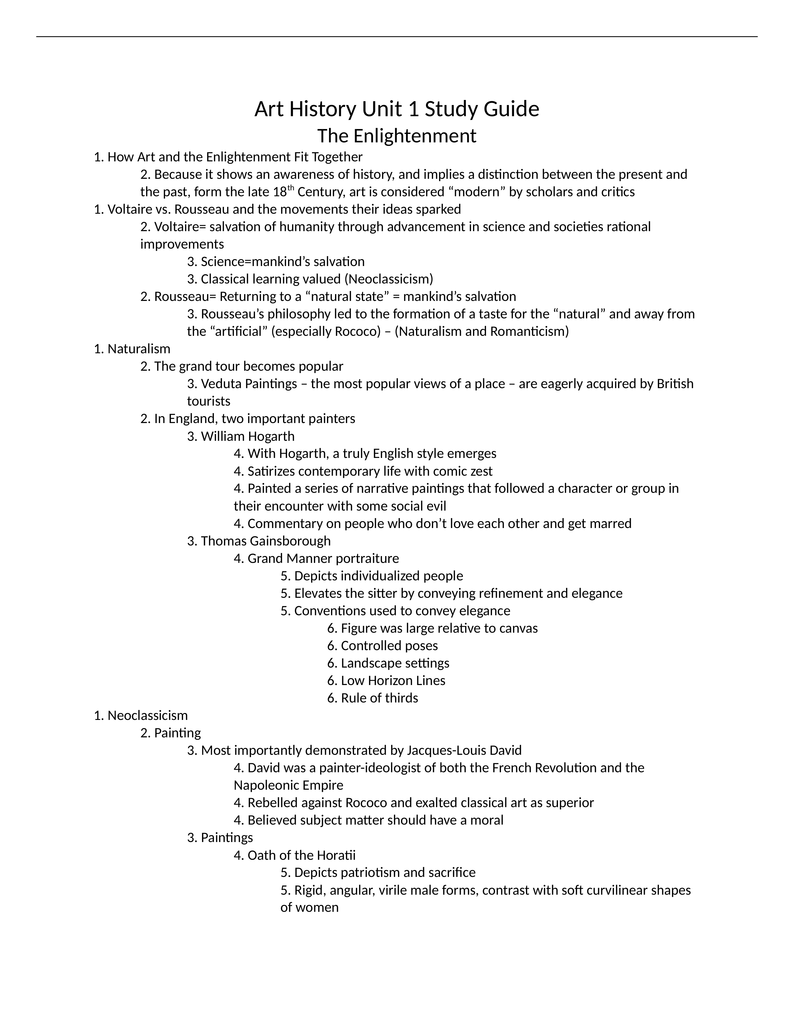 Art History Unit 1 Study Guide_dc5058fvbms_page1