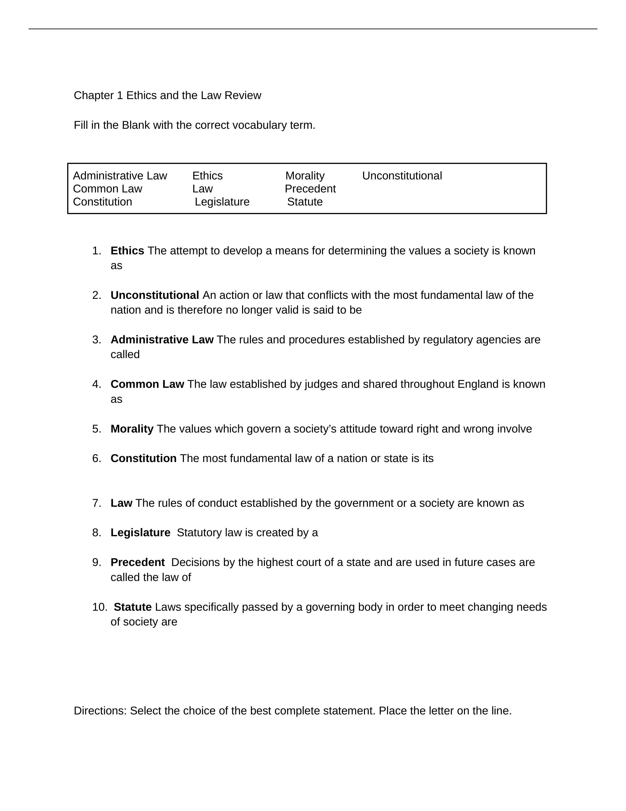 Copy of Chapter 1 Ethics and the Law Review.docx_dcdhsz3kqs2_page1