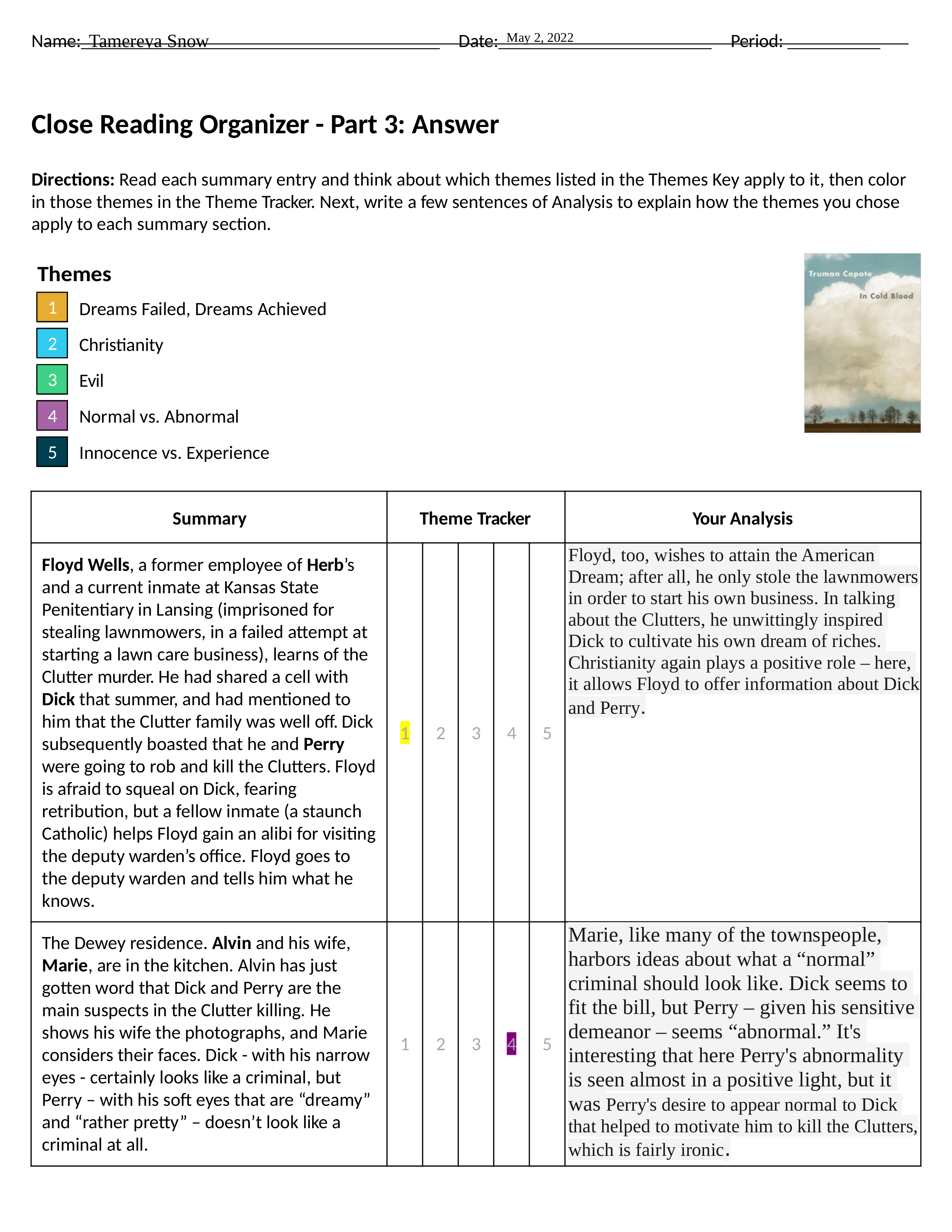 1. Close Reading Organizer Part 3 Answer .docx_dce9r3l0qx0_page1