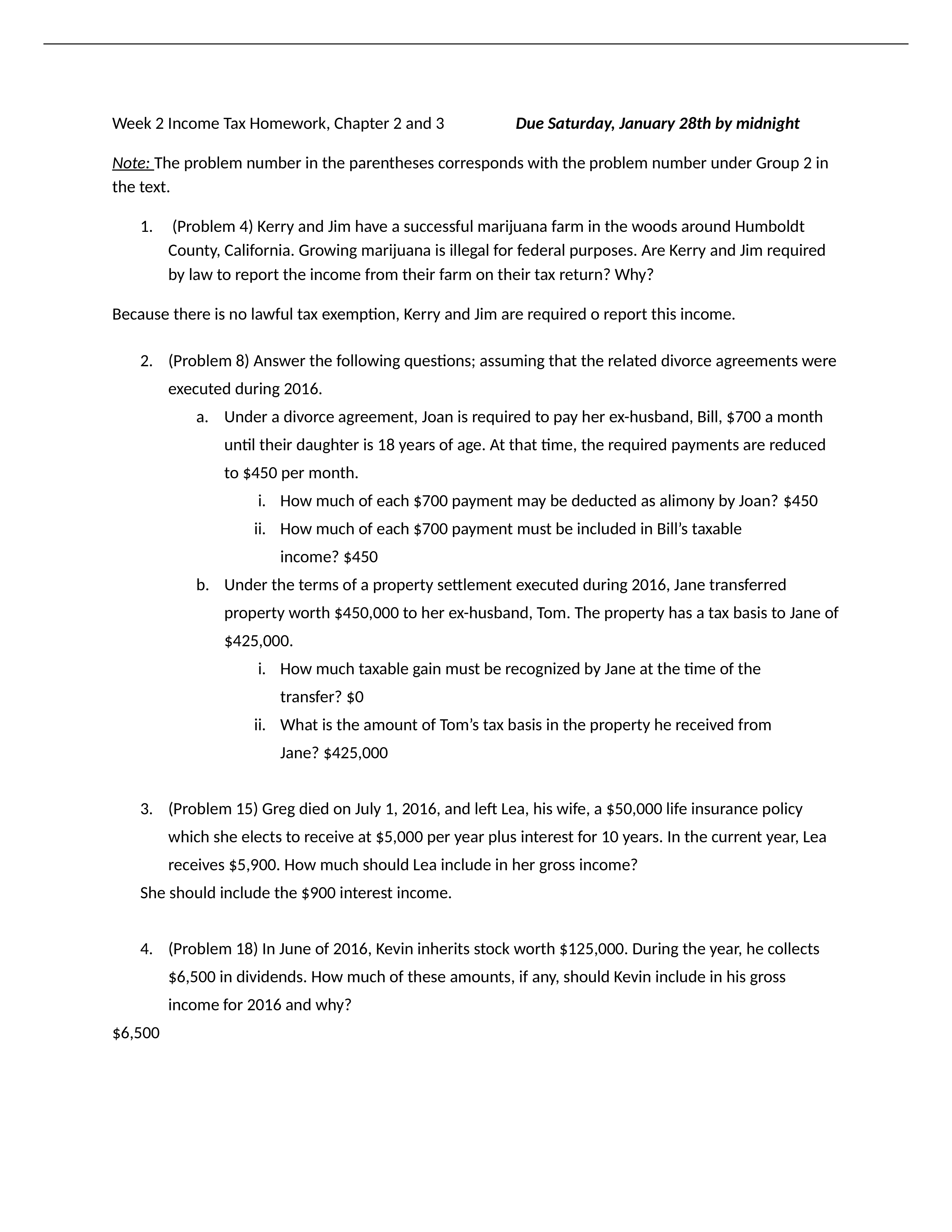 Week Two Income Tax Homework (Chapters 2 and 3)_dckwo0nc4qq_page1