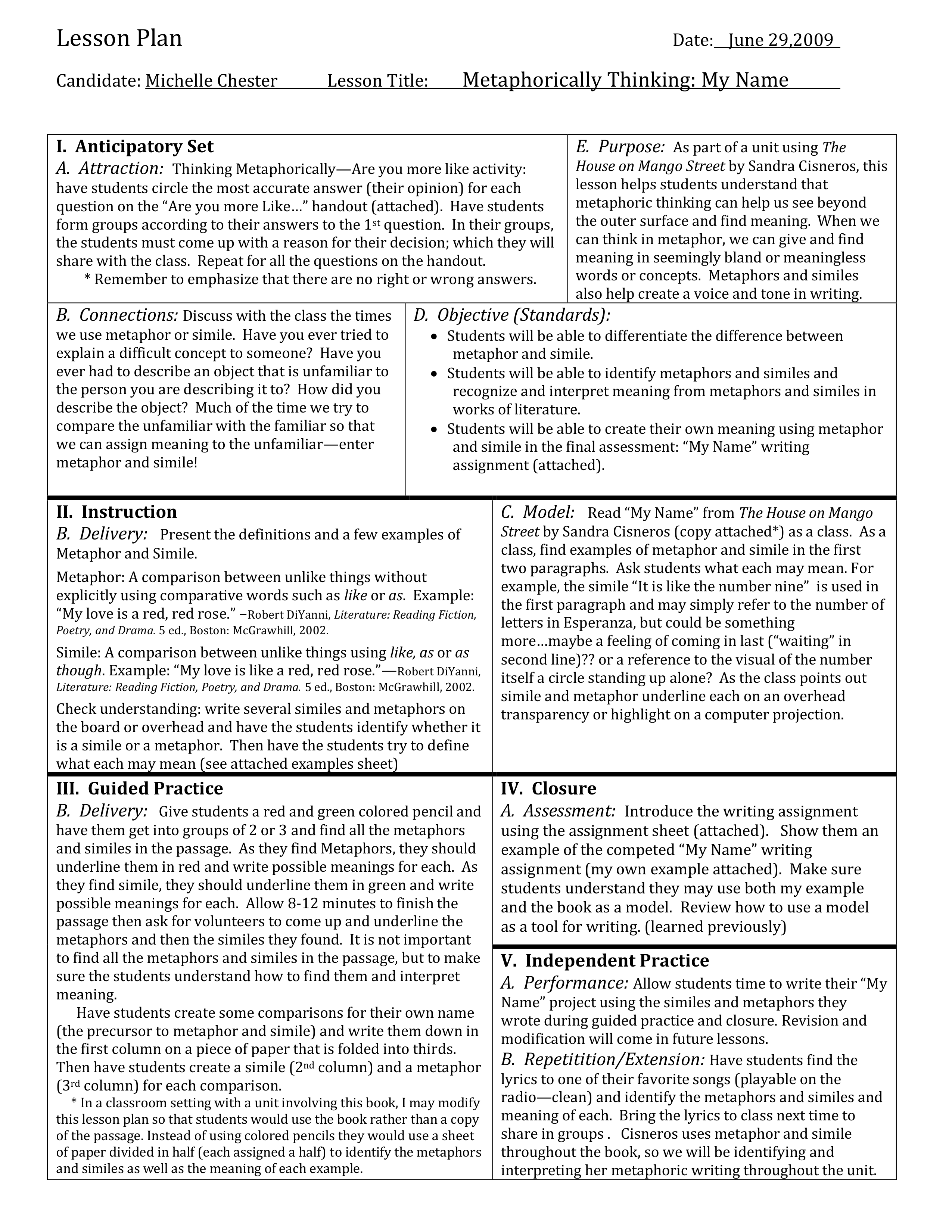 Metaphorically thinking-- My Name lesson plan.pdf_dclgfp6utsl_page1