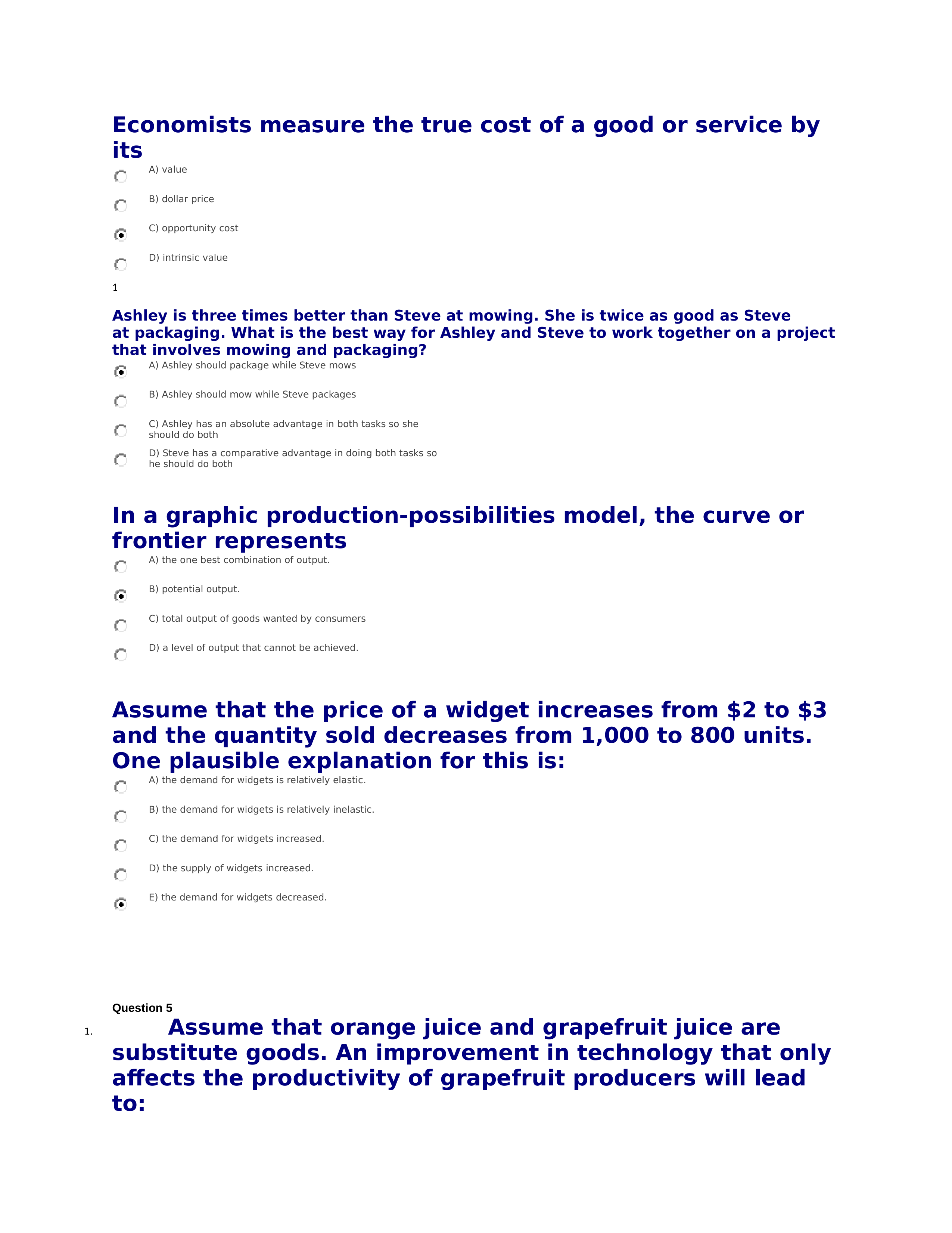 Economists measure the true cost of a good or service by its_dda711xrzrl_page1