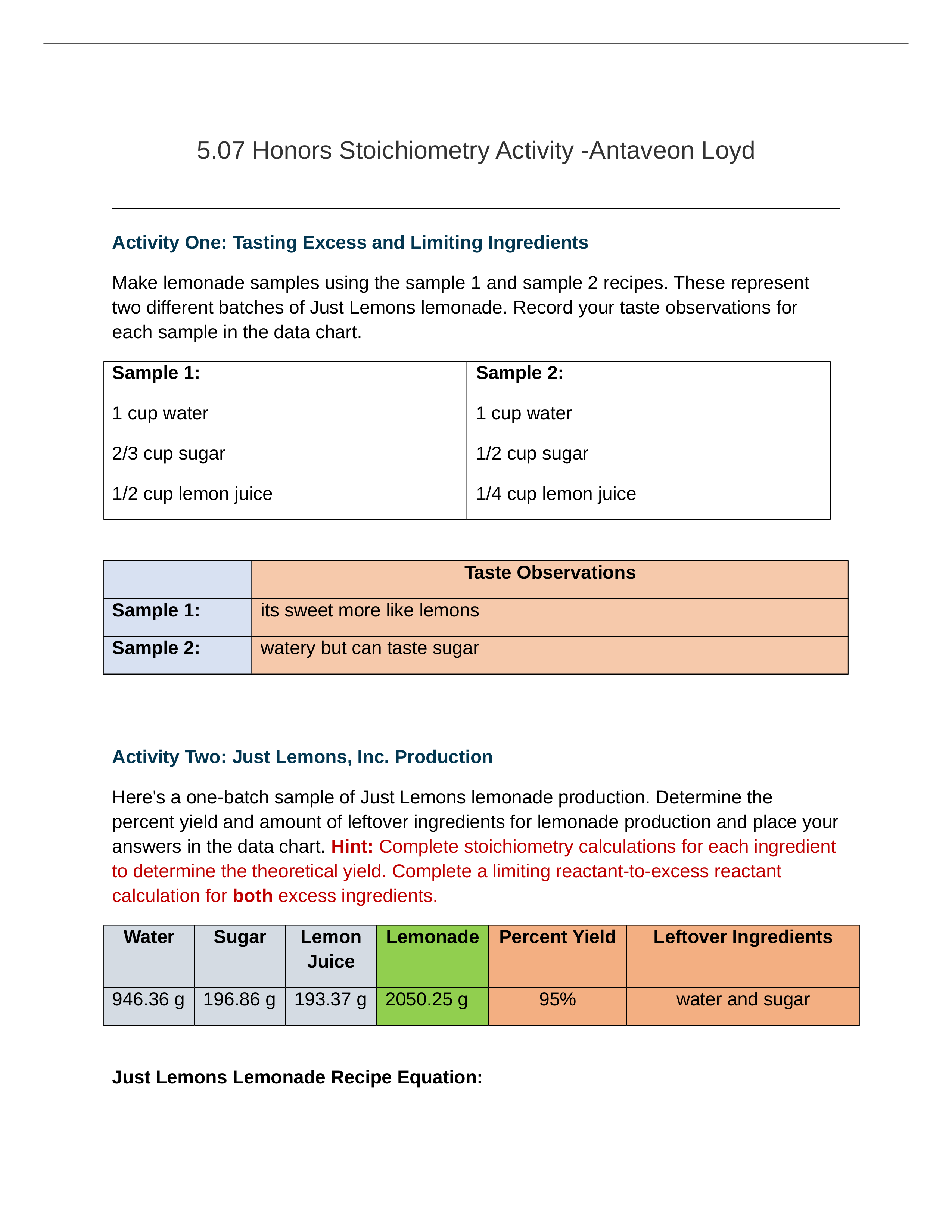 5.07 Honors Stoichiometry Activity.docx_ddg7w7bbspf_page1