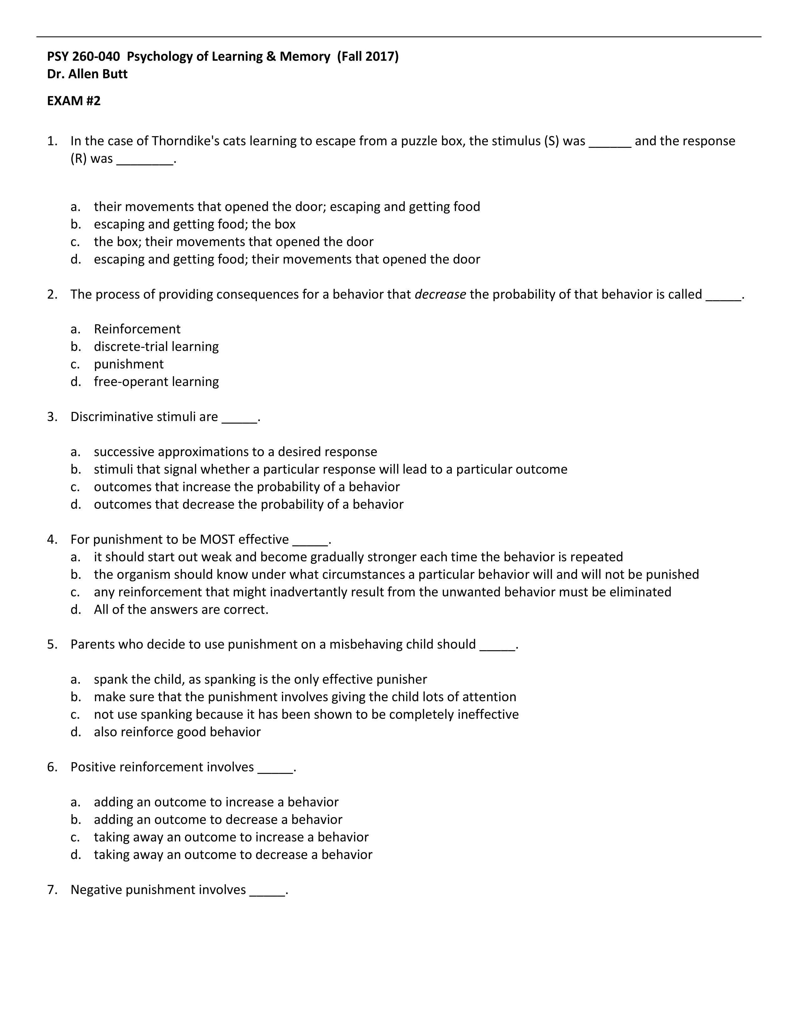 PSY 260-040 EXAM 2 (Fall 2017).pdf_ddi5goeug75_page1