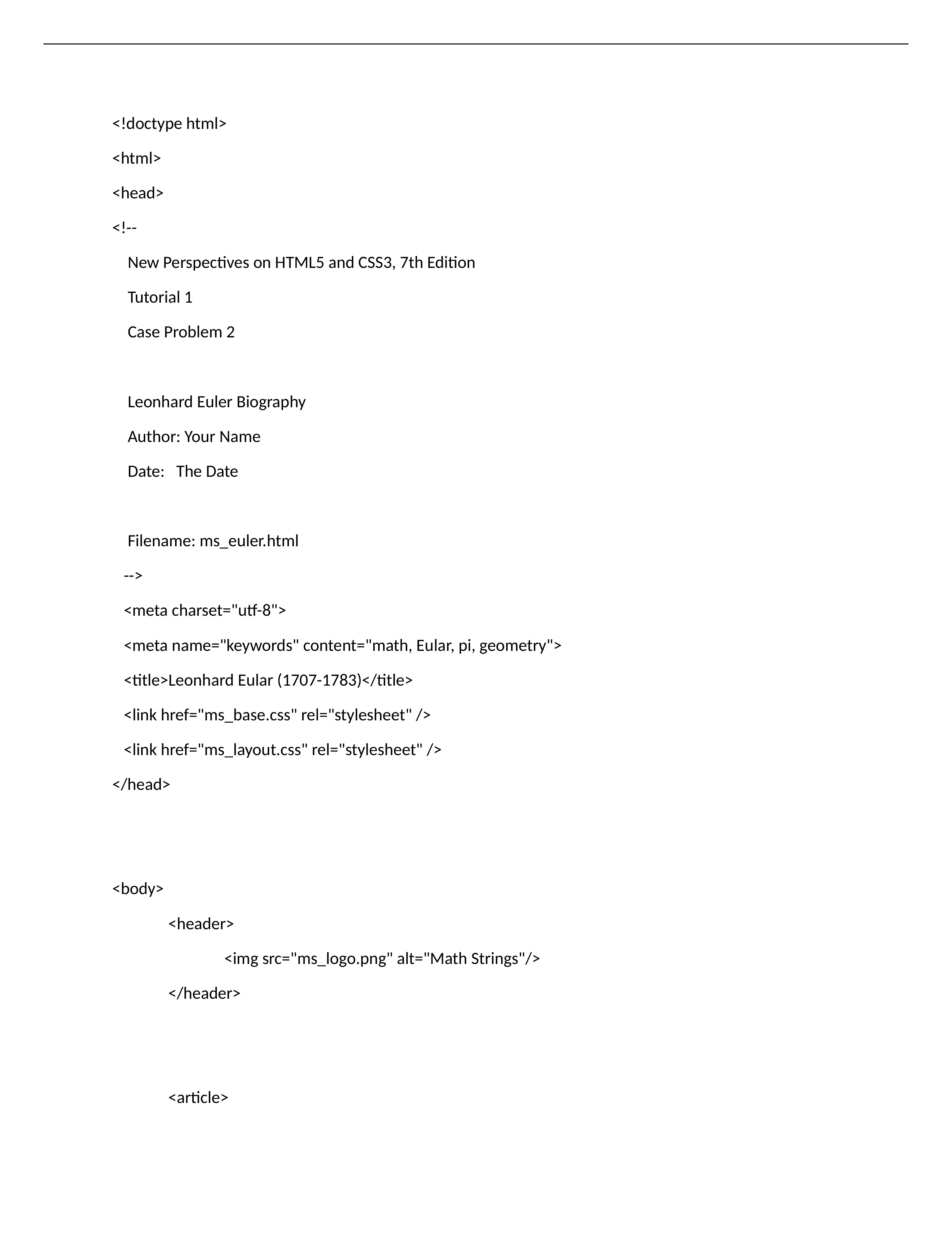 New Perspectives on HTML5 CSS3 7th Edition Tutorial 1 Case 2 ms_euler.html.docx_ddyxxmqqolm_page1