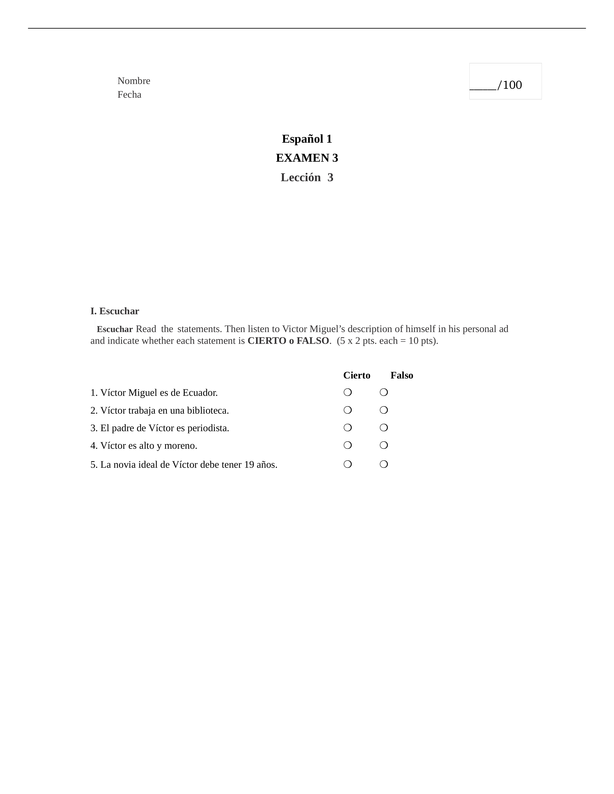 Descubre L1 exam 3_de38knrpzbi_page1