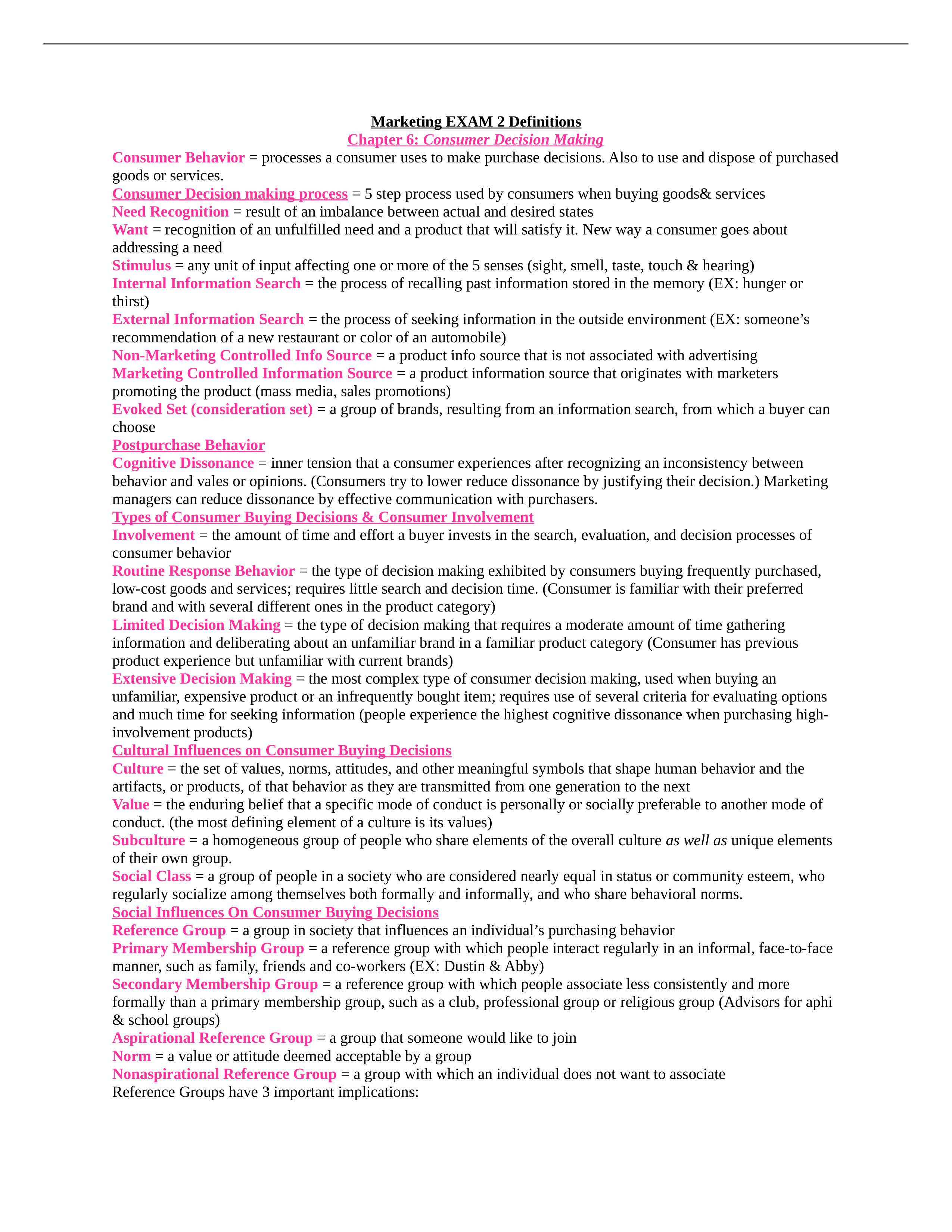 MKTG Exam 2 Study Guide COLORS_deccbfzjqah_page1