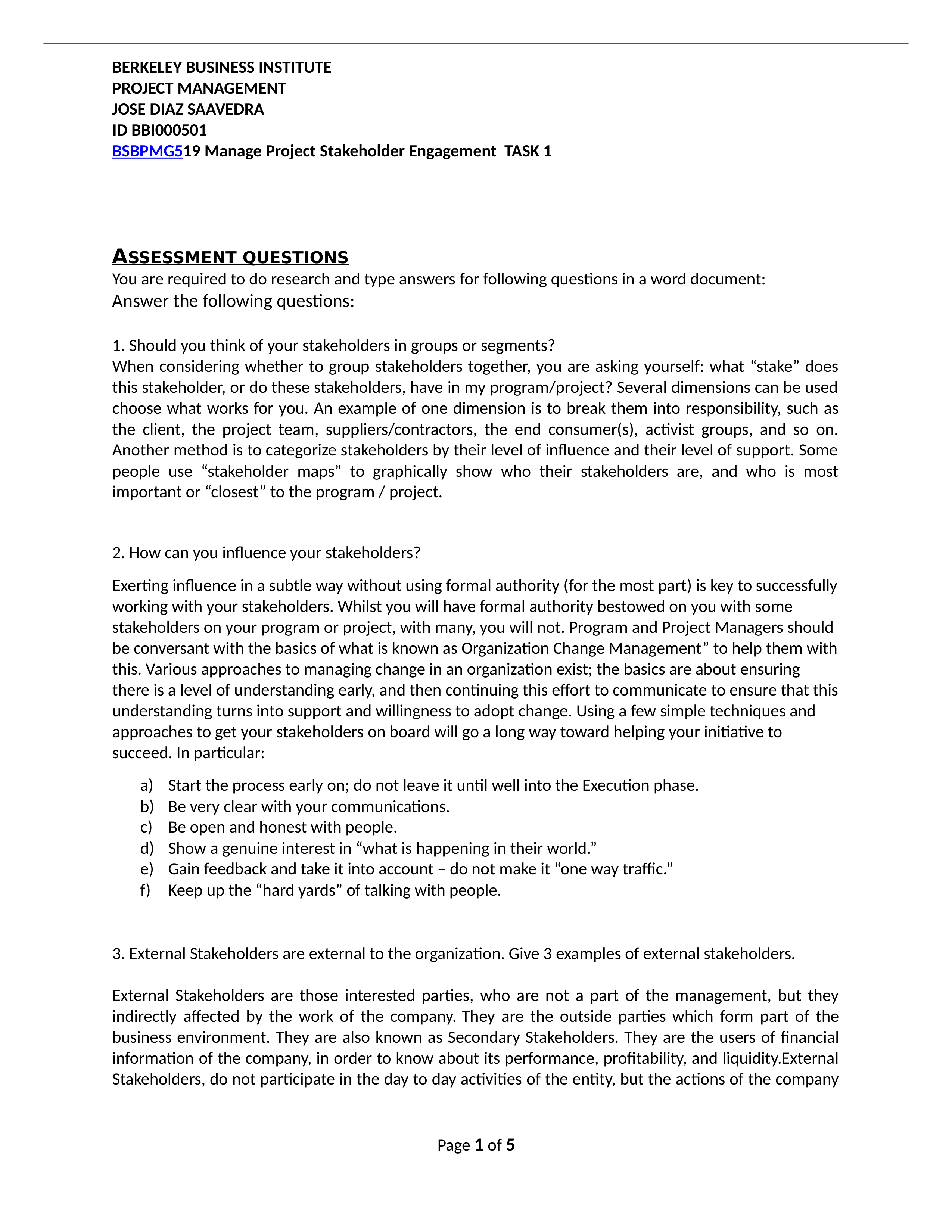 task 1 BSBPMG519 Manage Project Stakeholder Engagement.docx_decwlw50u3t_page1