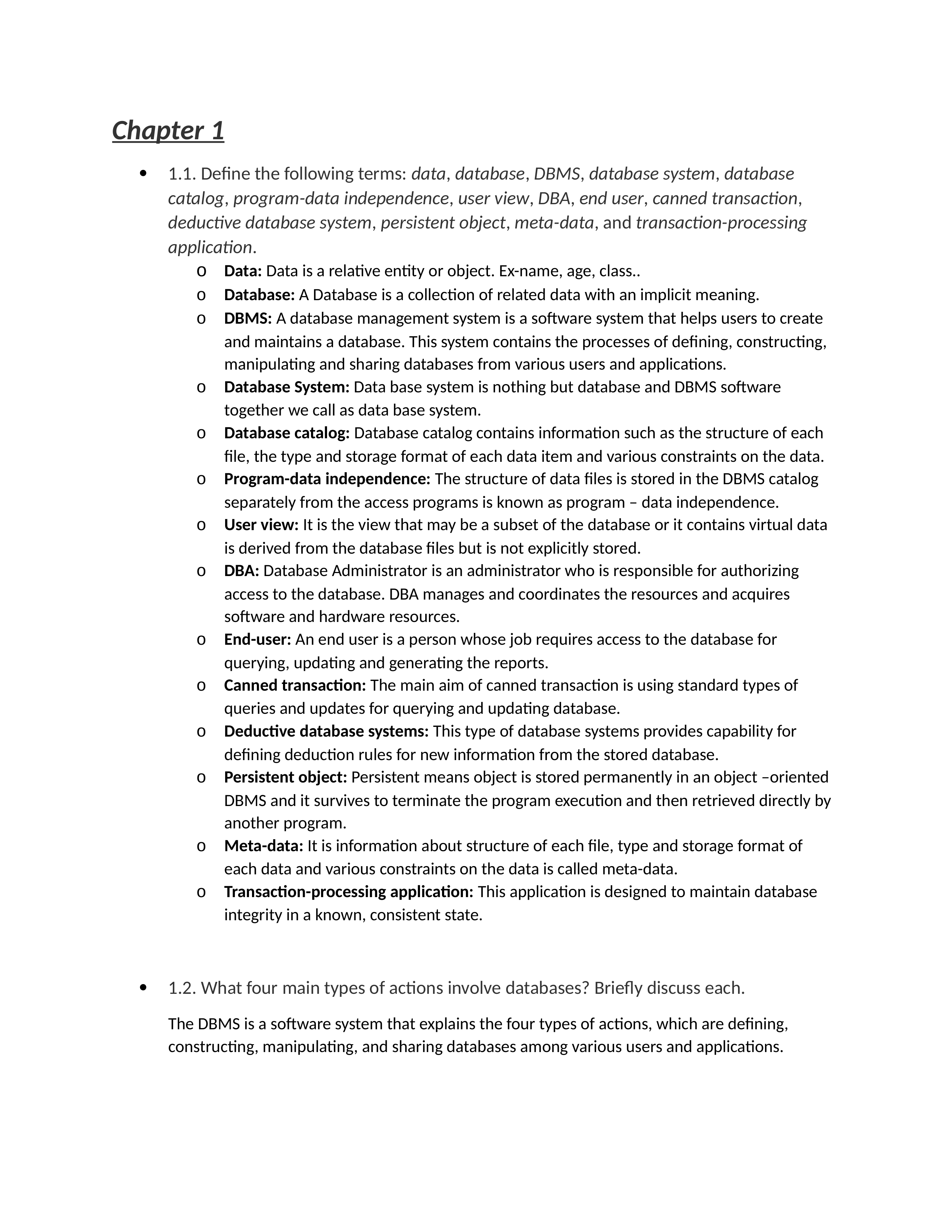 Fundamentals of Database Systems CHAPTER 1-4 ANSWERS.docx_dekbledid0j_page1