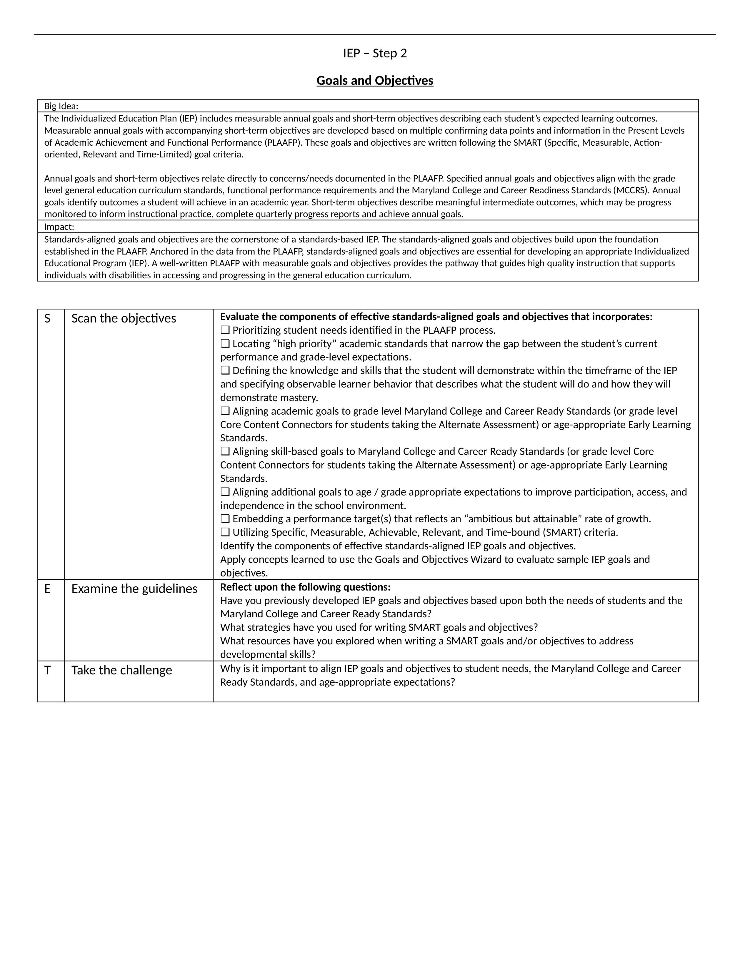 SPED 441. IEP step 2, Goals and Objectives.docx_dene0wfv4vw_page1