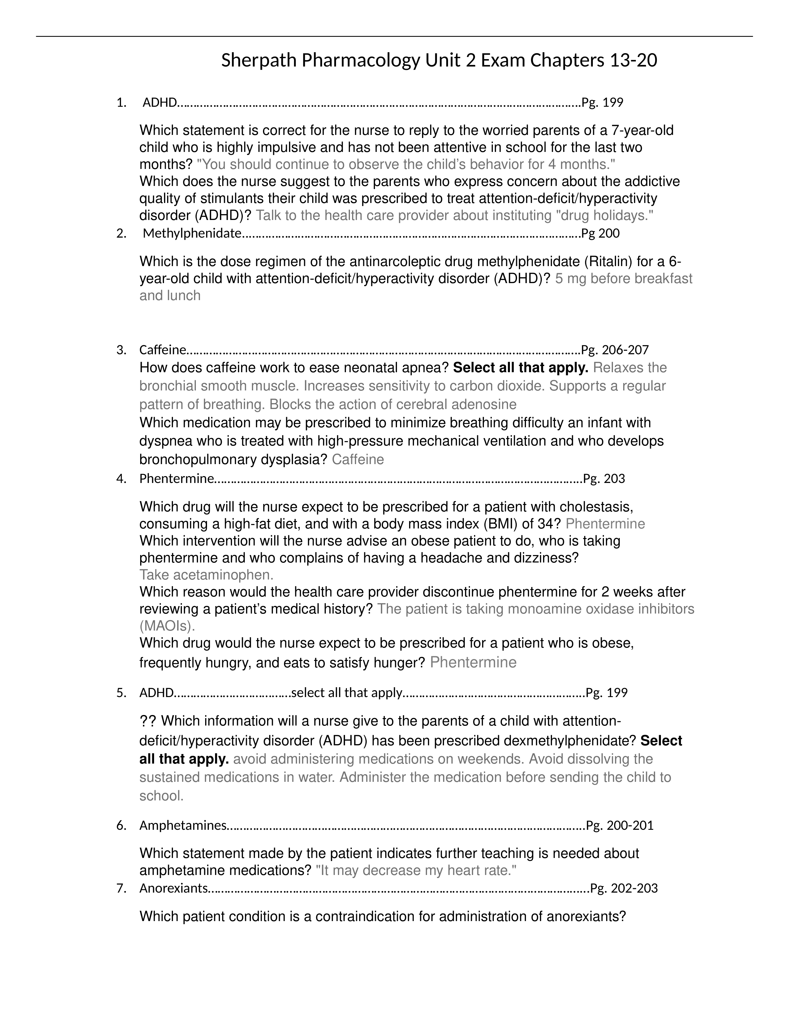 Sherpath Pharmacology Unit 2 Exam Chapters 13-20.docx_deopd9ukqkb_page1