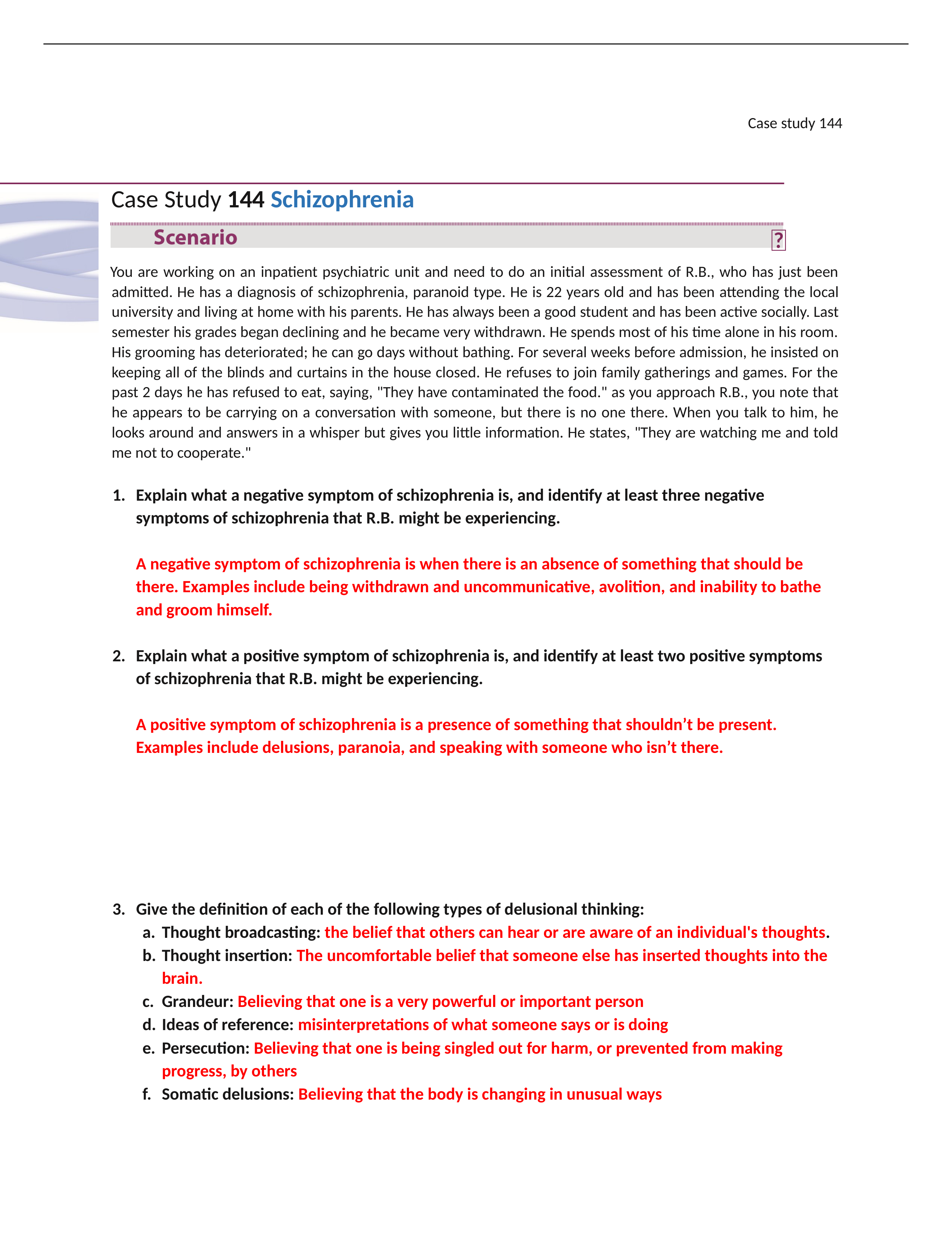 Case study 144 Schizophrenia.docx_deucicwpn43_page1