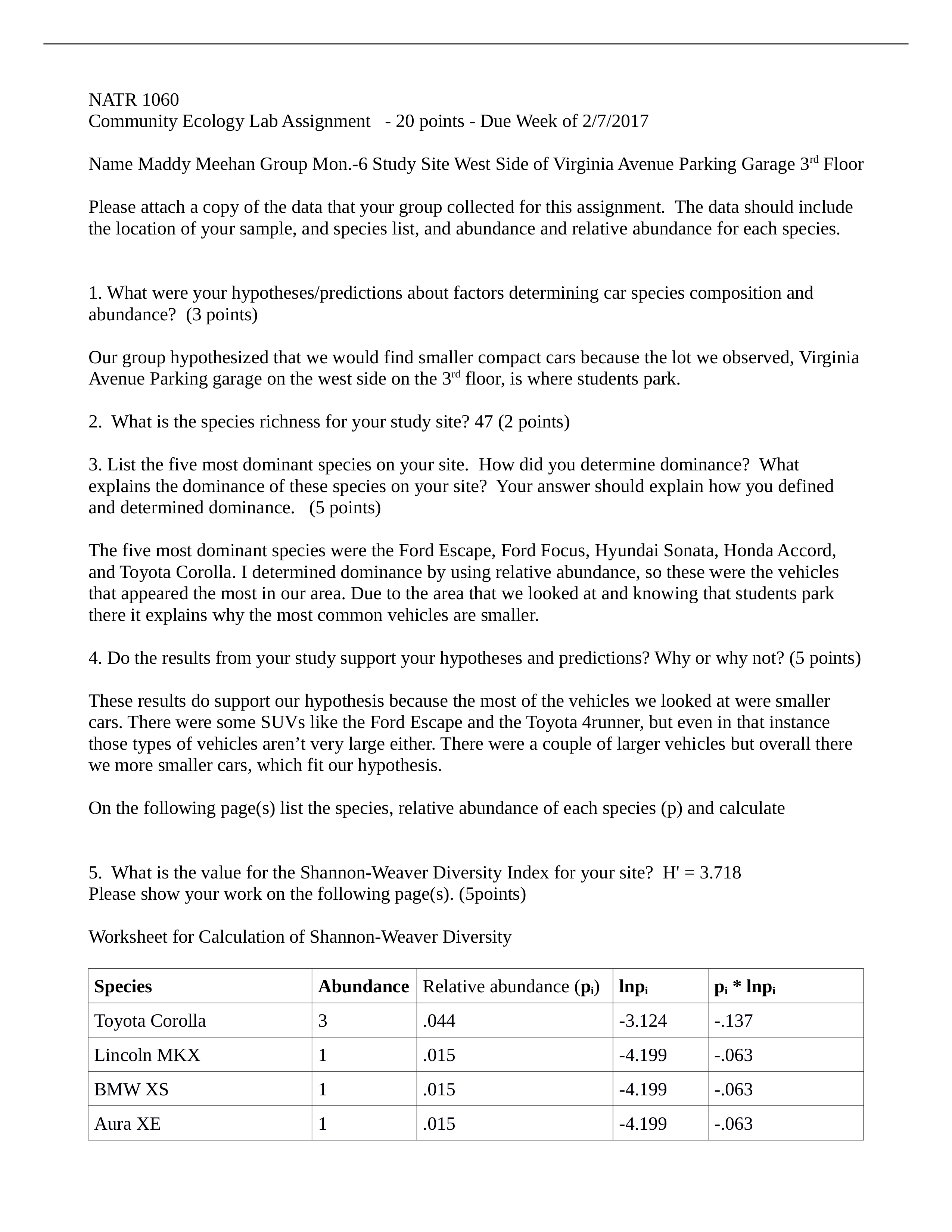 Community Ecology Lab Assignment1_dezi7nutdt5_page1