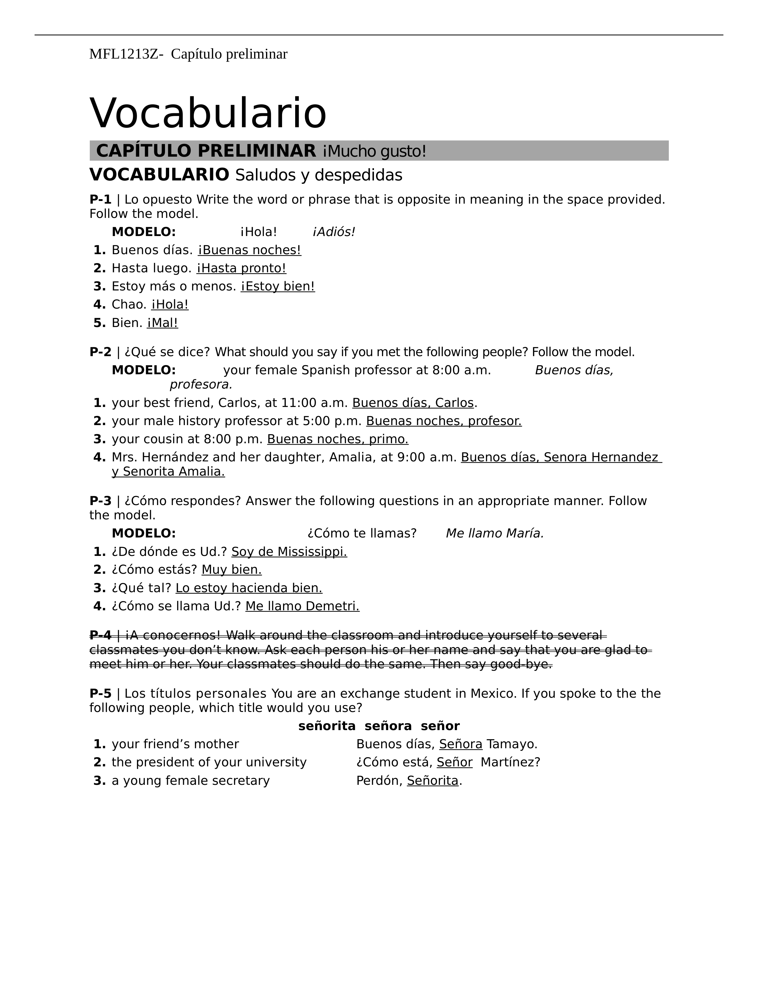 Spanish I Capitulo Preliminar Assignment 1.doc_dezq10vxjua_page1