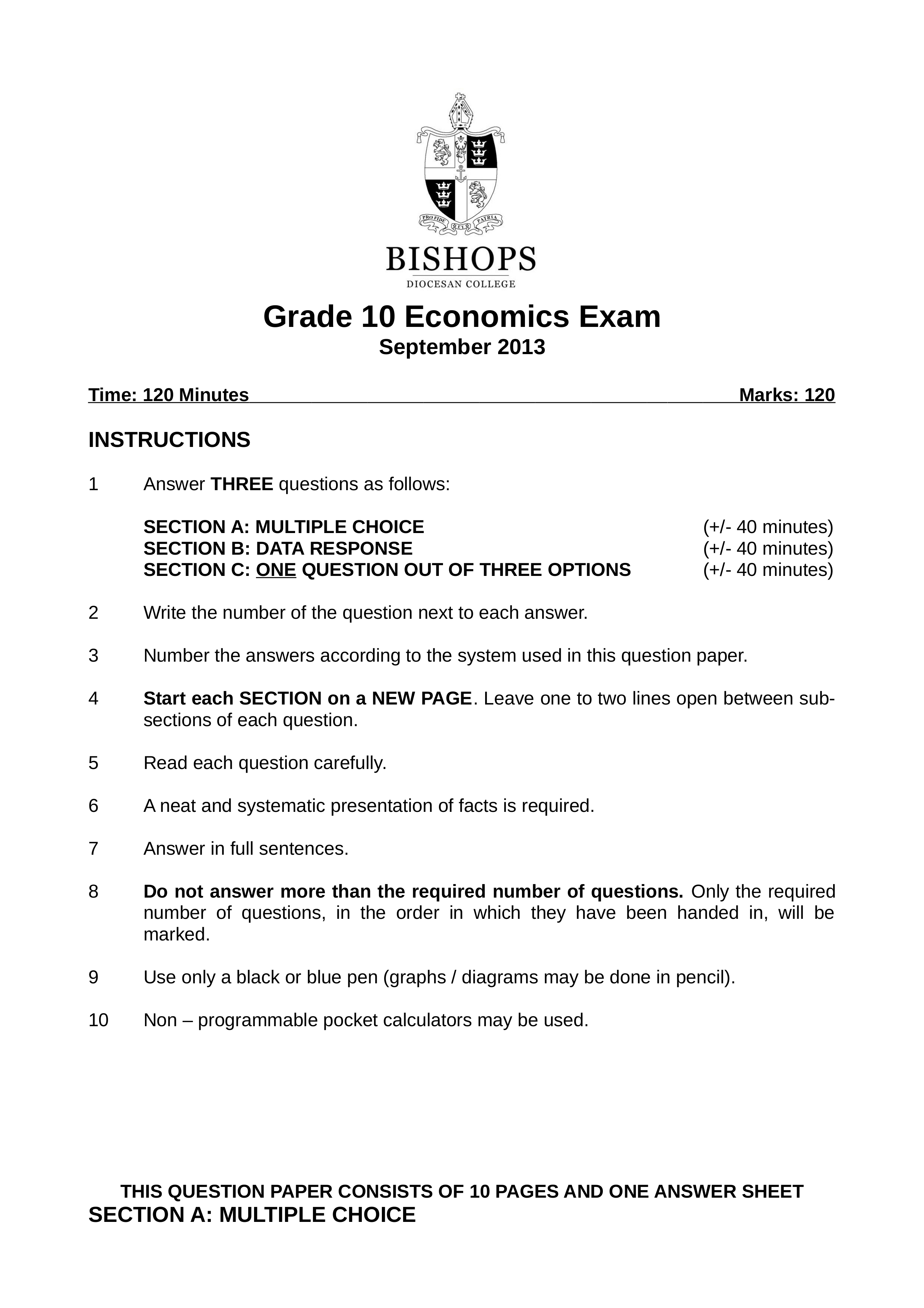 Grade-10-Economics-Exam-September-2013_df1suqihm12_page1