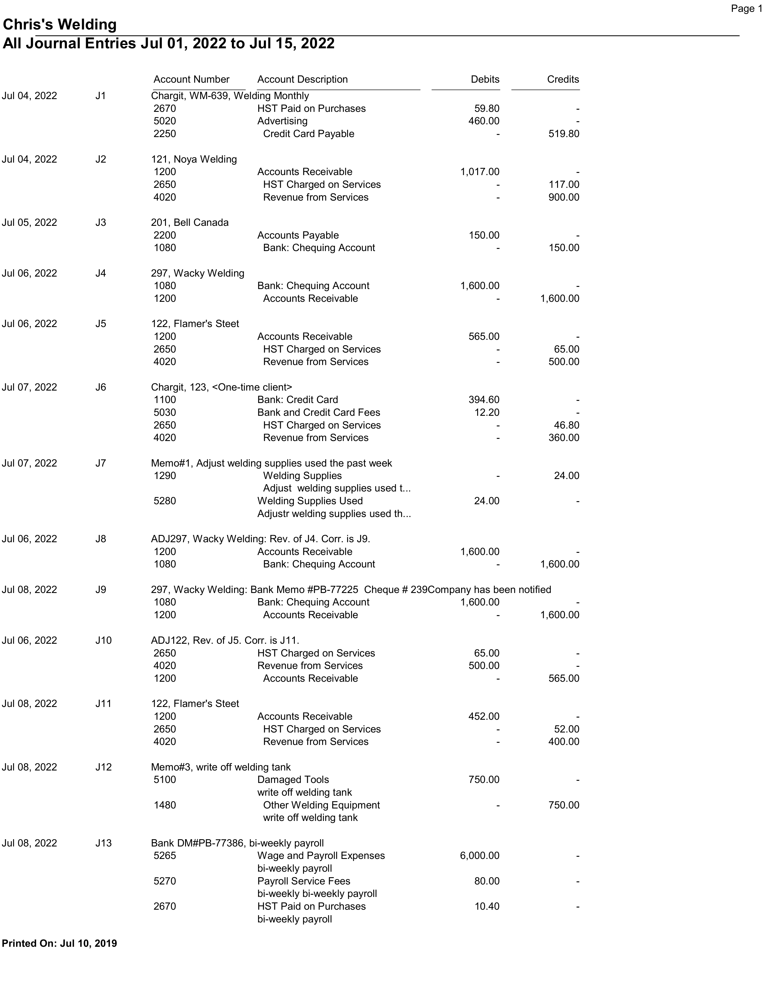 Journal Entries for all journals from July 1 to July 15 2022.pdf_df1wk3z9dz2_page1