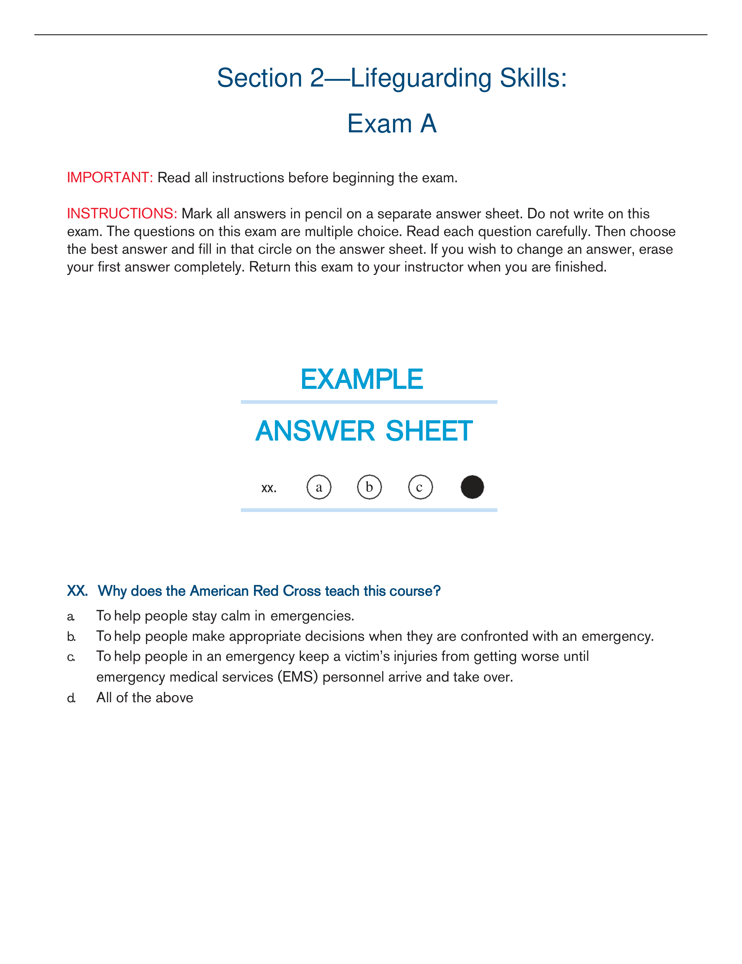 Lifeguarding Skills- Exam A.pdf_df3fztecbkk_page1