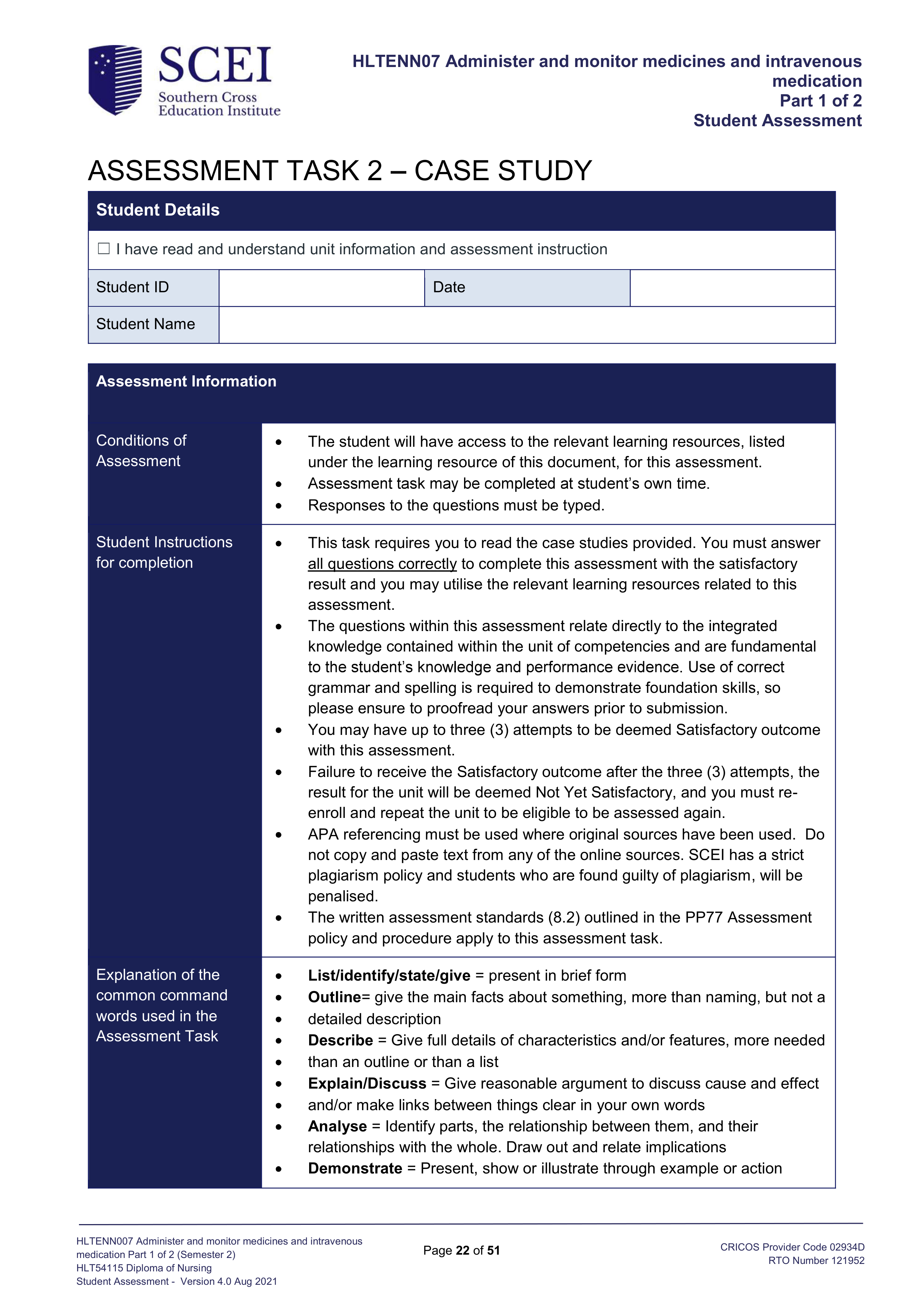 HLTENN007 Student Assessment Task 2 - Case Study (Interactive).pdf_dffbuykr5zt_page1