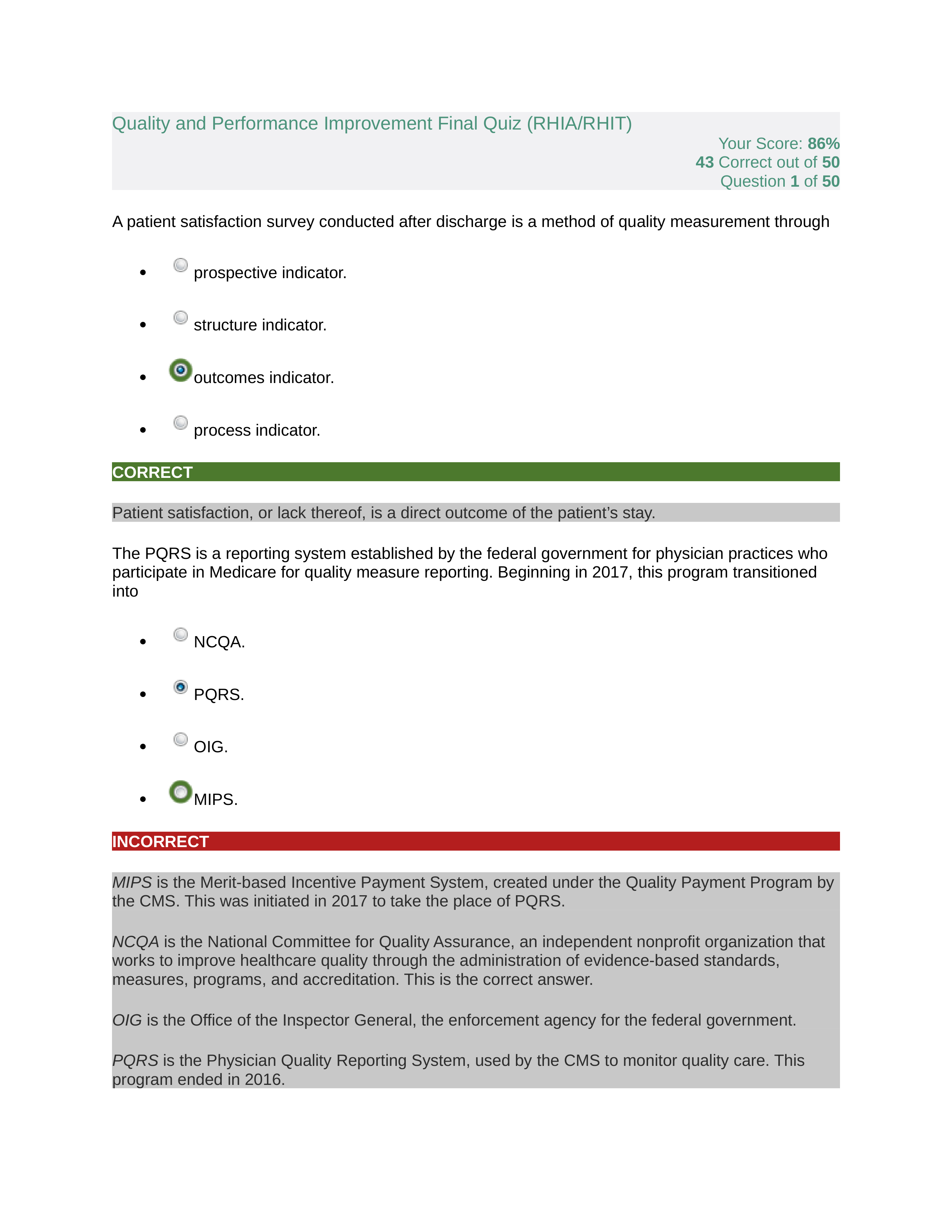 Quality and Performance Improvement Final Quiz by 12.1.docx_dfkdooguhtx_page1